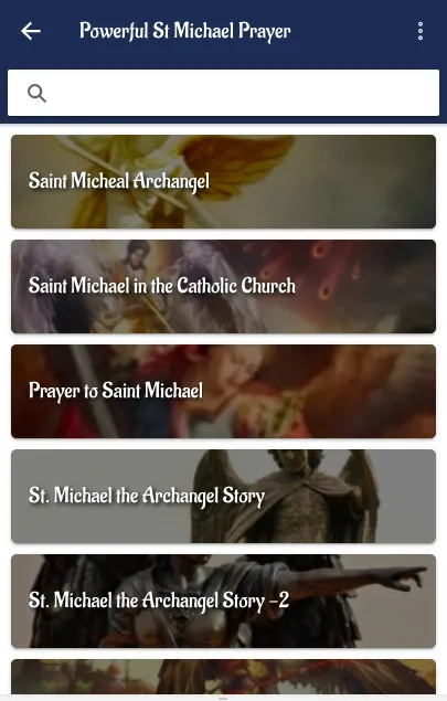 St Michael Prayer -Saint | Indus Appstore | Screenshot