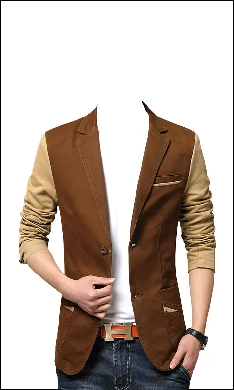 Men Fashion Jacket Photo Suit | Indus Appstore | Screenshot