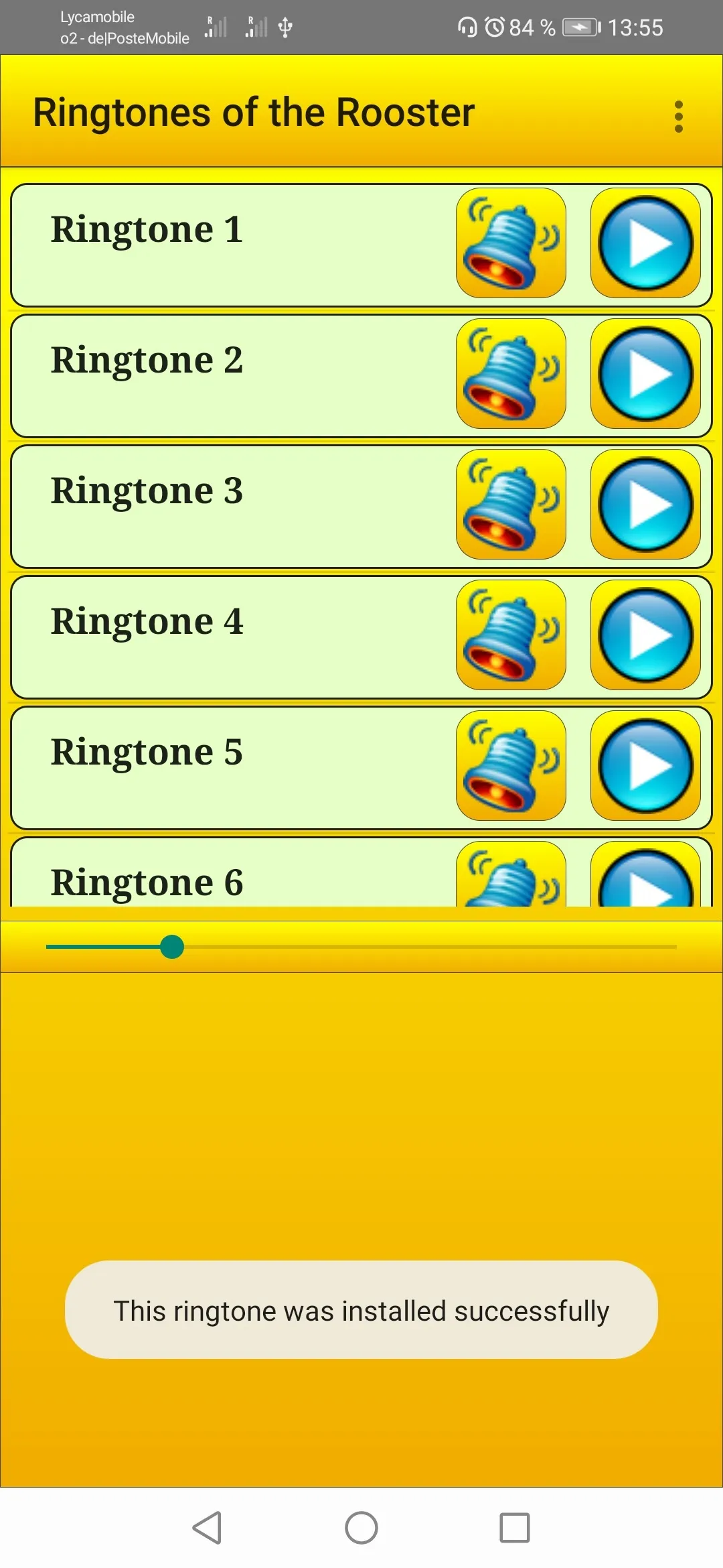 Ringtones of the Rooster | Indus Appstore | Screenshot