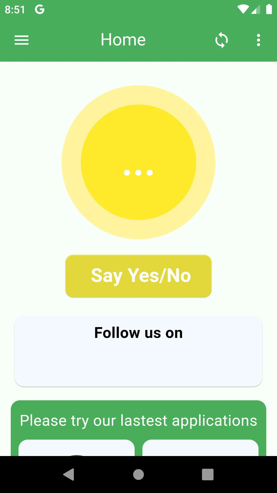 YesNo | Indus Appstore | Screenshot