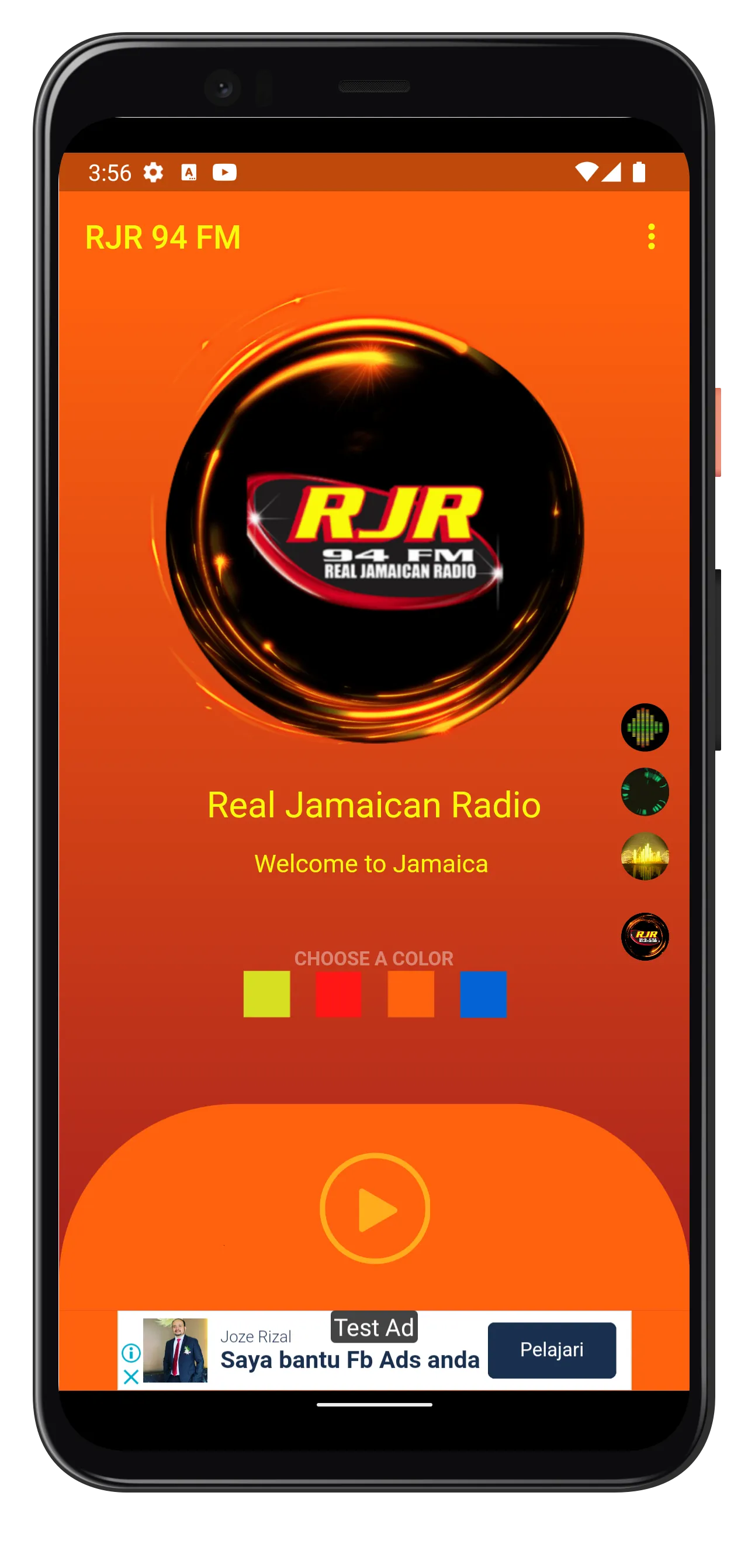 RJR 94 FM Jamaica | Indus Appstore | Screenshot