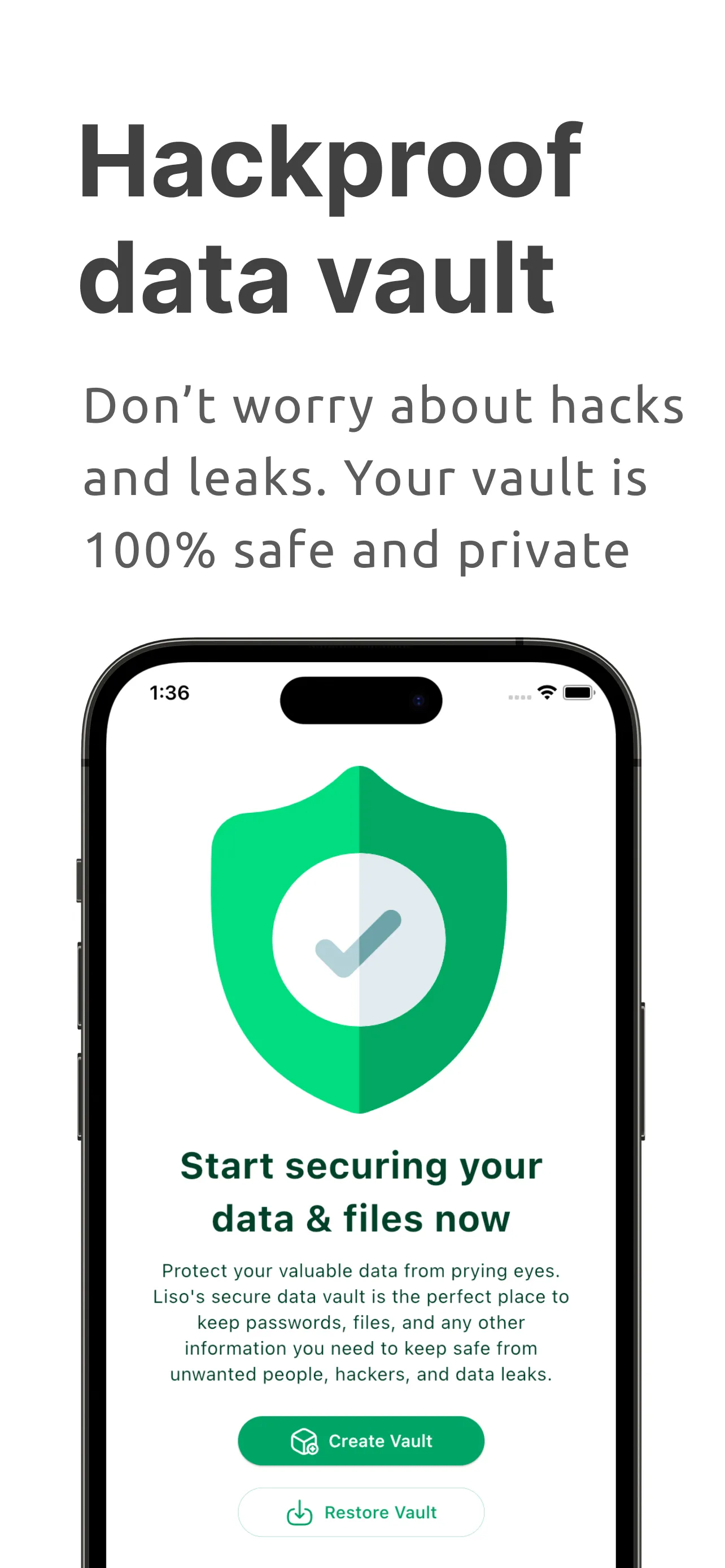 Secure Notes & Passwords: Liso | Indus Appstore | Screenshot