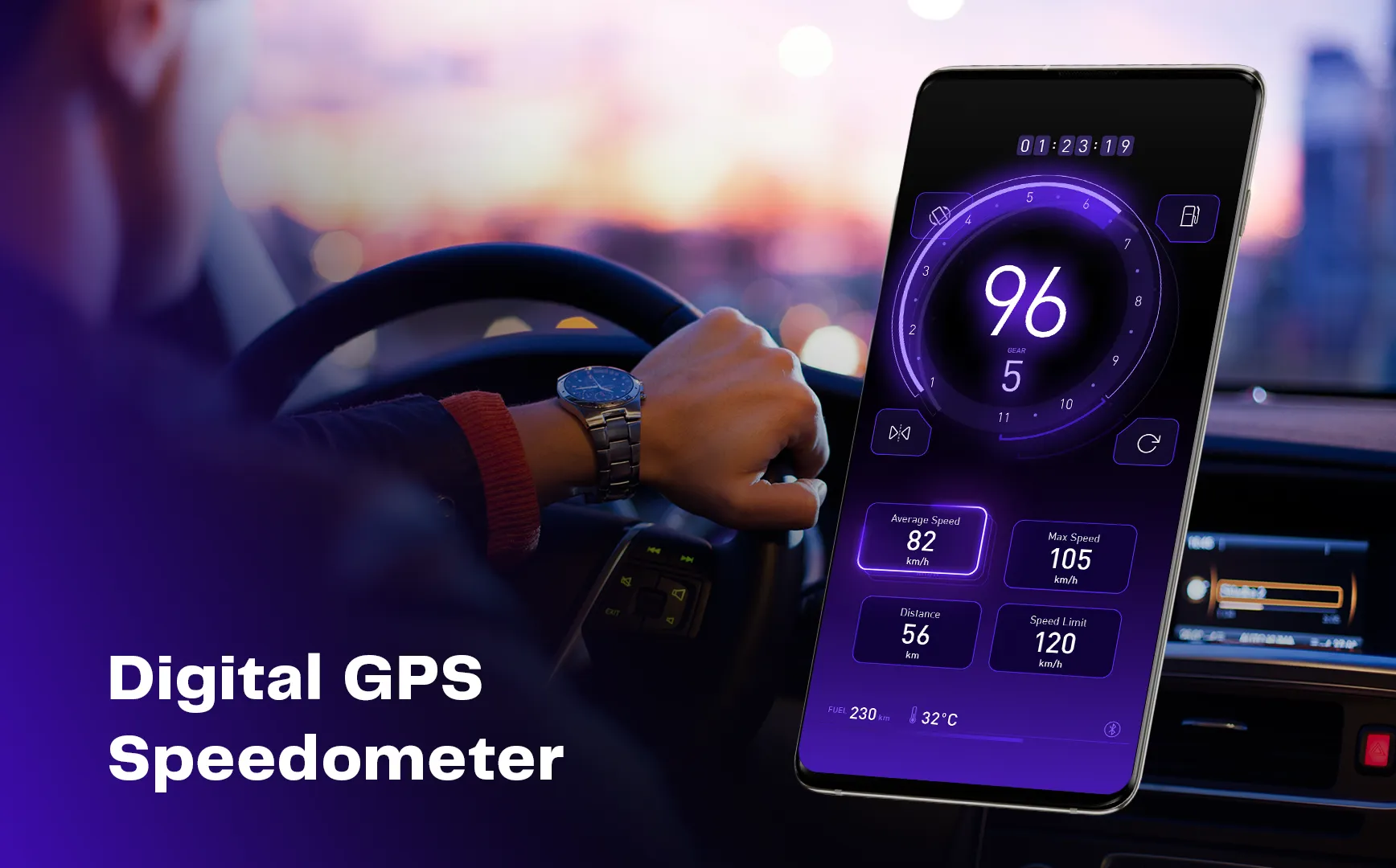 GPS Speedometer: Speed Monitor | Indus Appstore | Screenshot