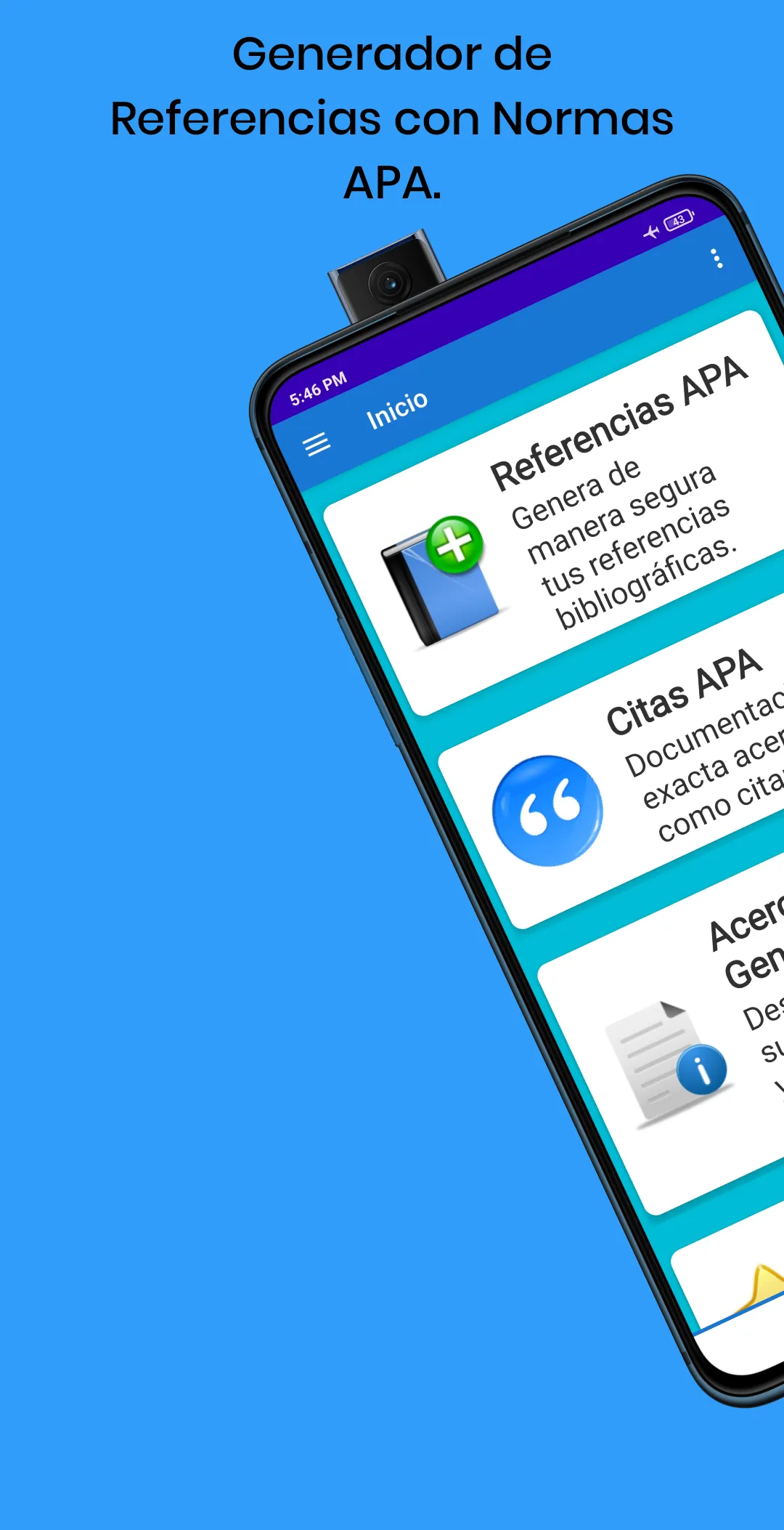 Normas APA Generador: GenerAPA | Indus Appstore | Screenshot