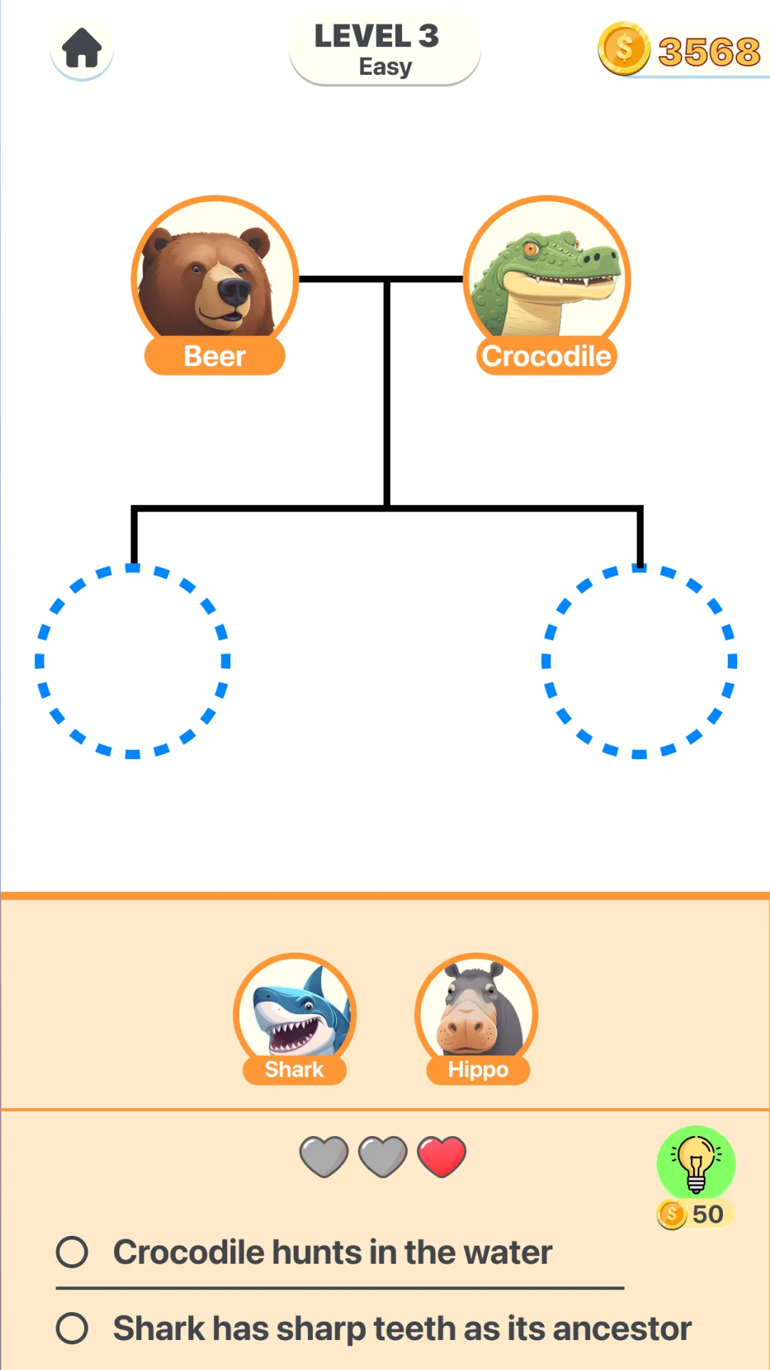 Animal Tree - Logic Puzzles! | Indus Appstore | Screenshot