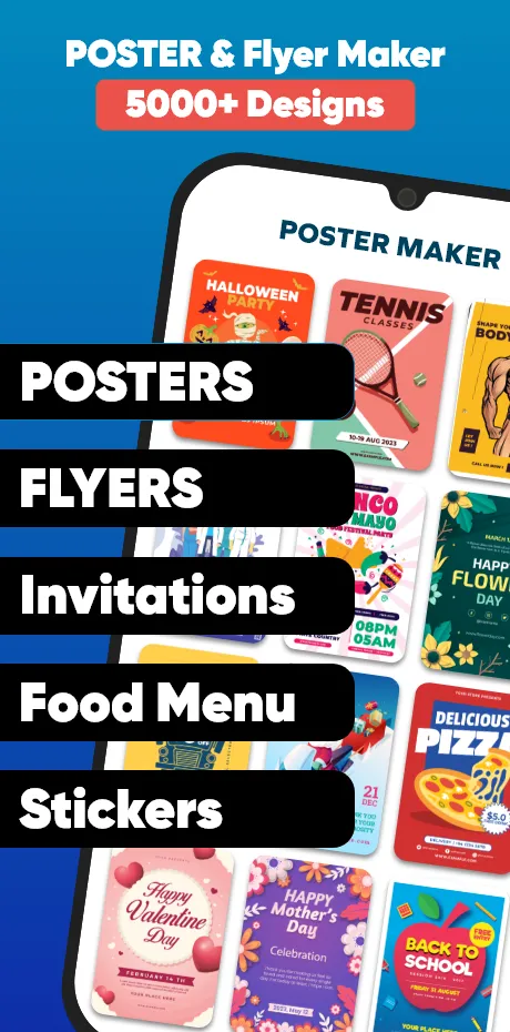 Poster Maker - Flyer Designer | Indus Appstore | Screenshot