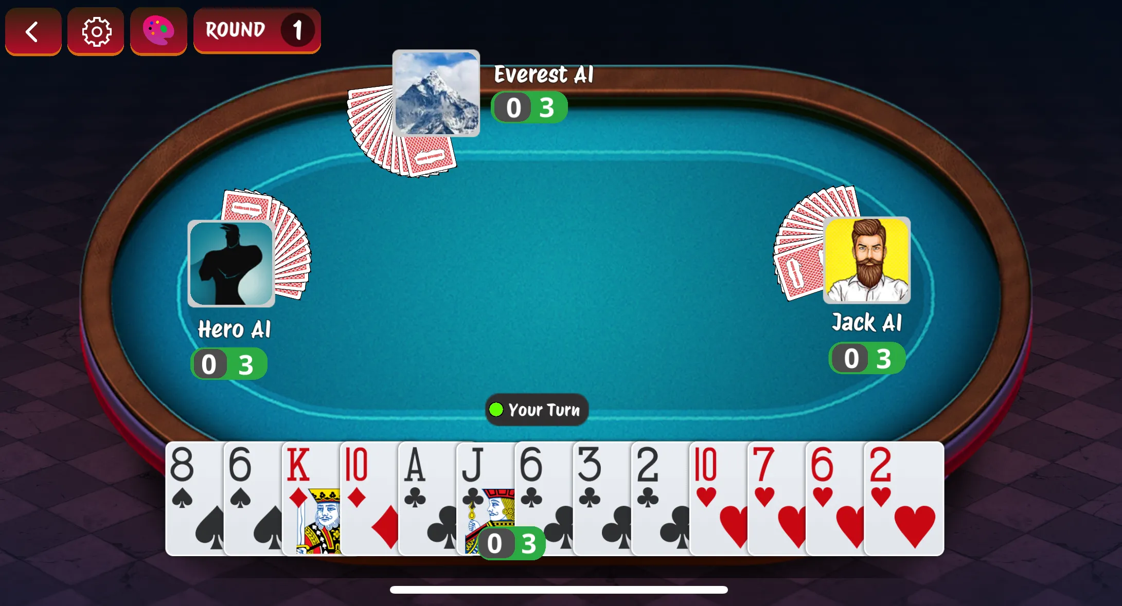 Call Break Online Card Game | Indus Appstore | Screenshot