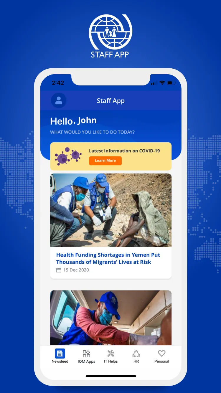 IOM Staff App | Indus Appstore | Screenshot