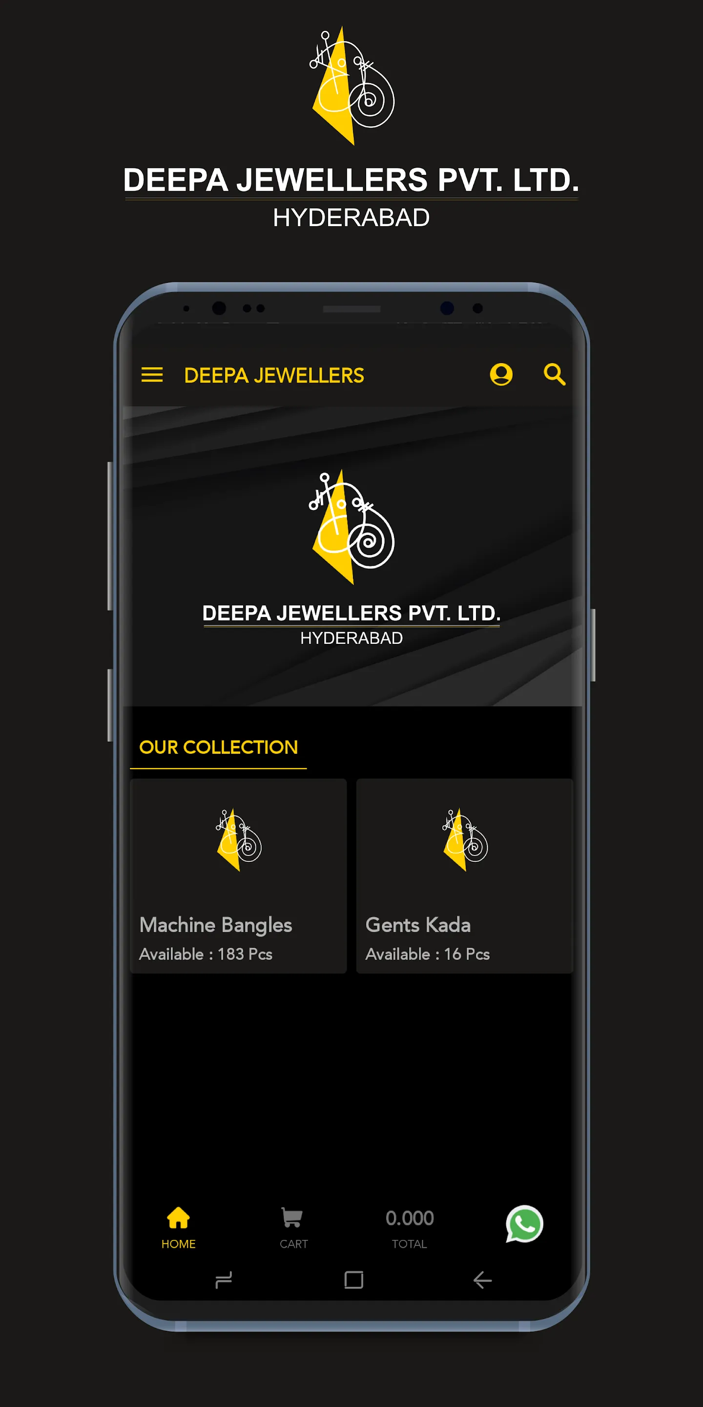 Deepa Jewellers Pvt Ltd Hyd | Indus Appstore | Screenshot