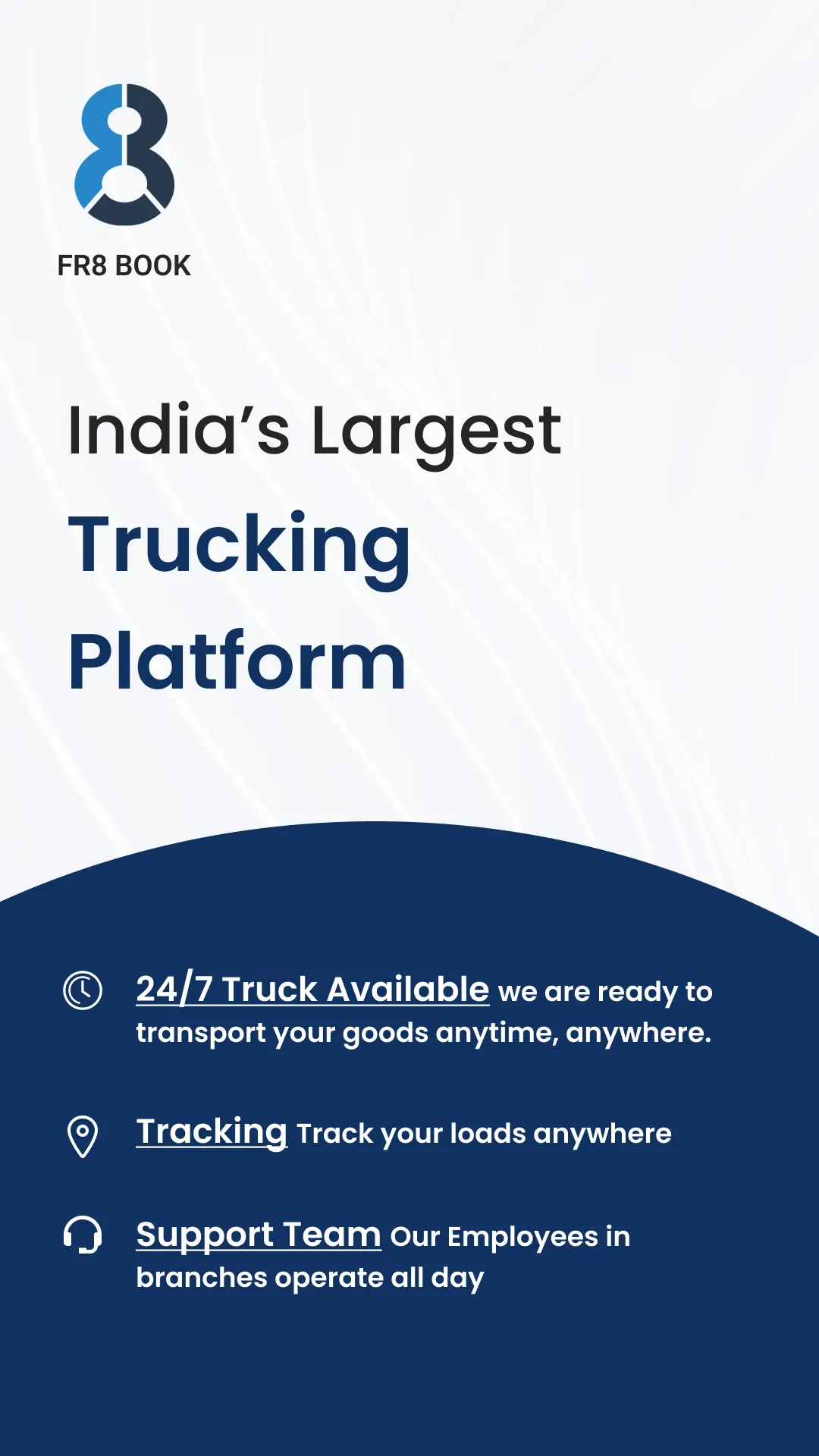 FR8 Truck Booking App | Indus Appstore | Screenshot