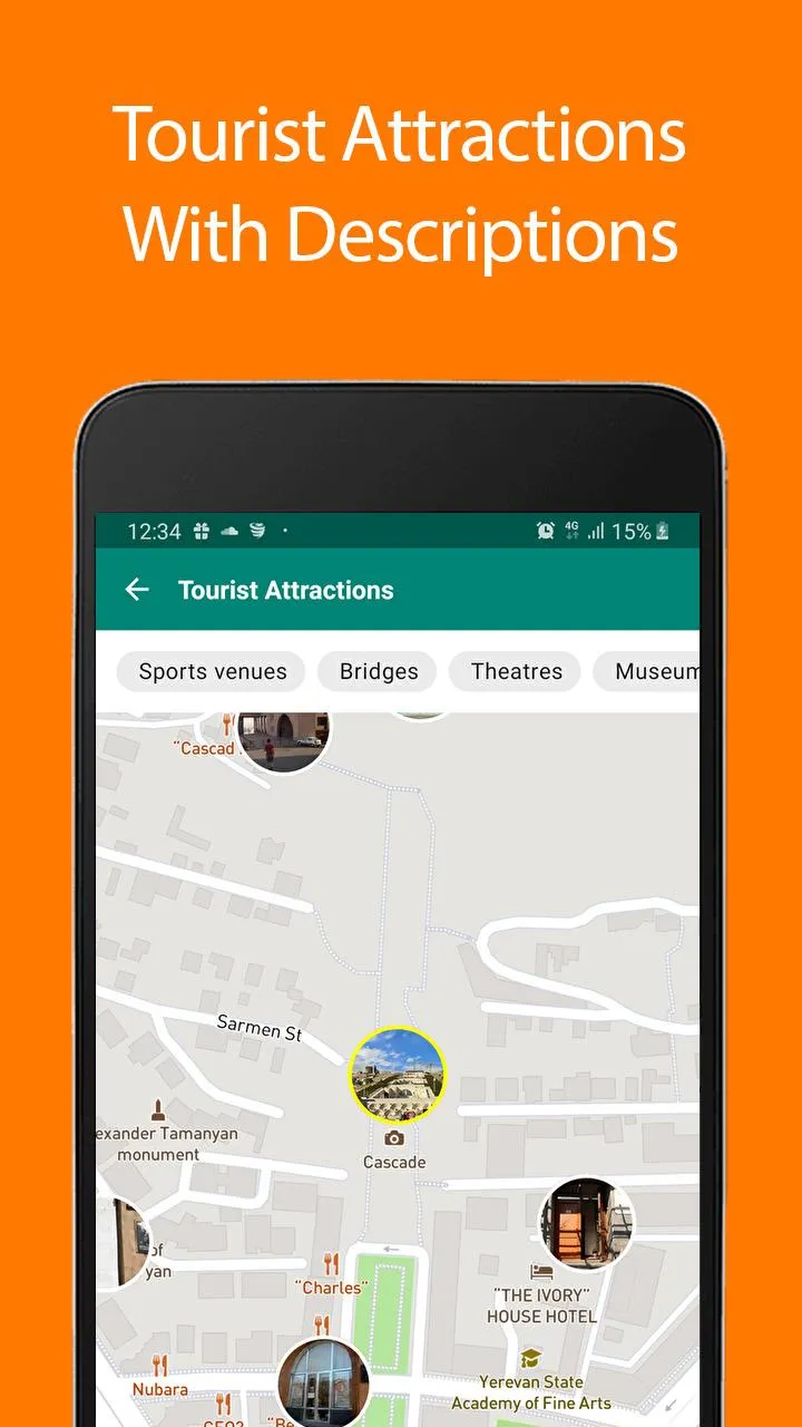 Armenia Offline Map and Travel | Indus Appstore | Screenshot
