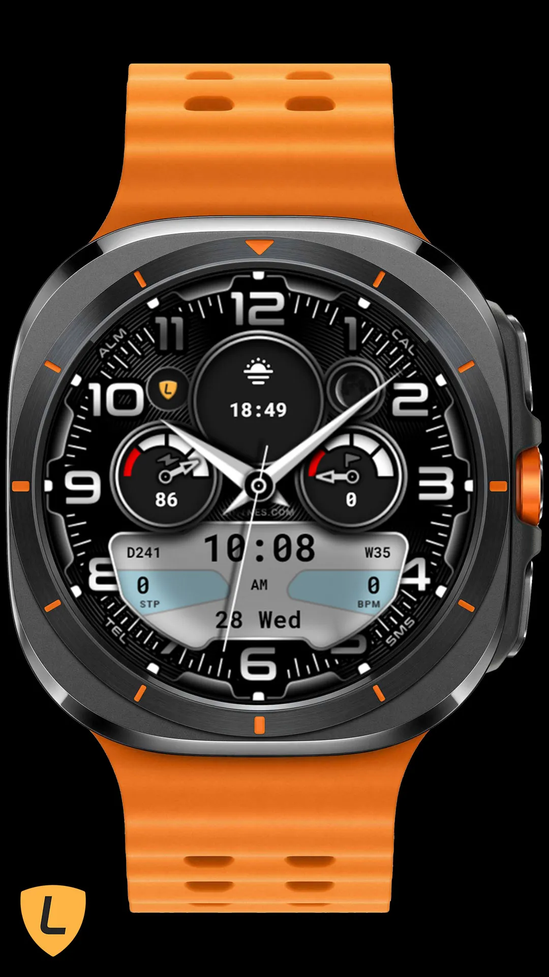 Lihtnes Watch Face 001 | Indus Appstore | Screenshot