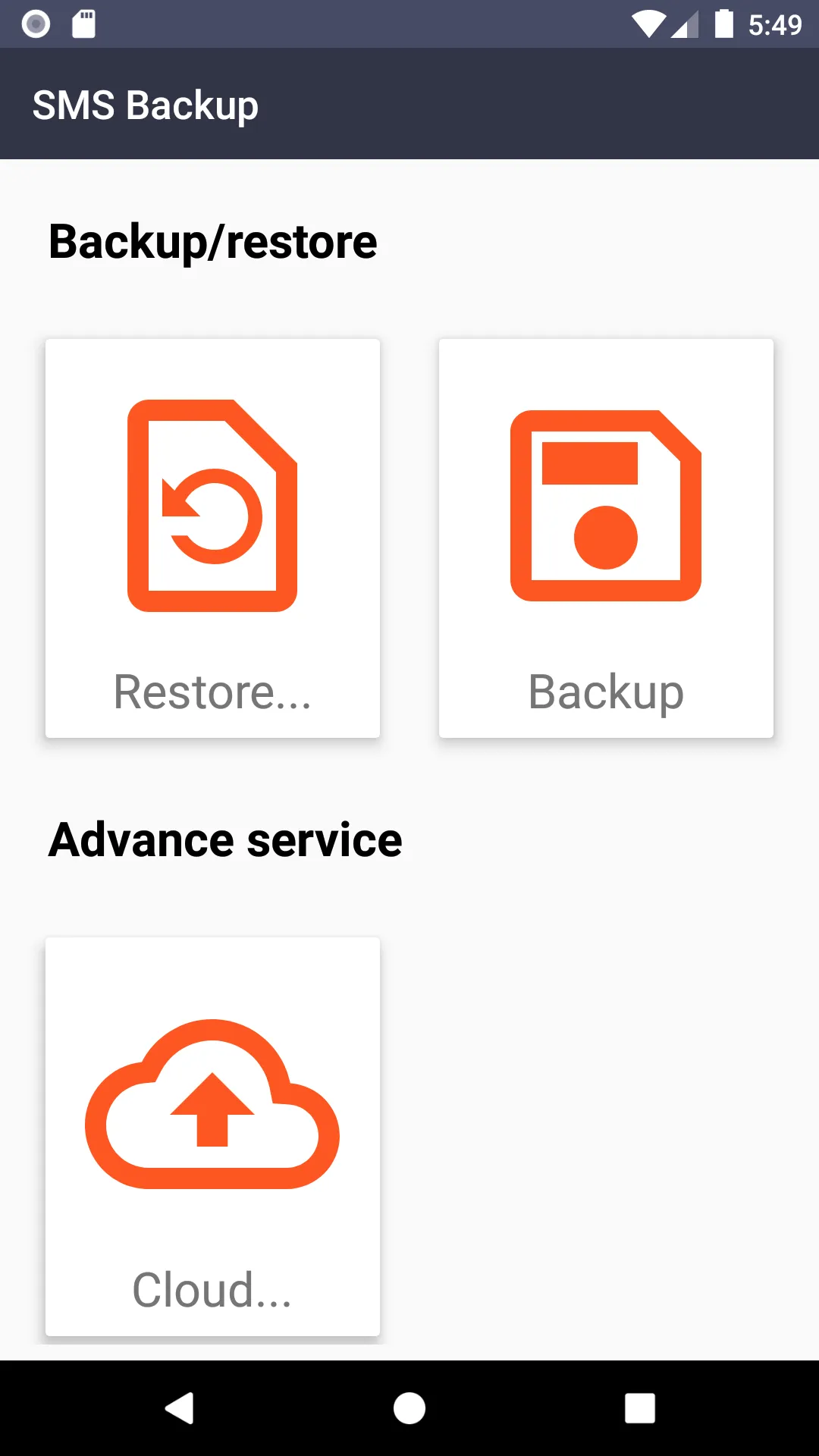 SMS/MMS Backup & Restore | Indus Appstore | Screenshot