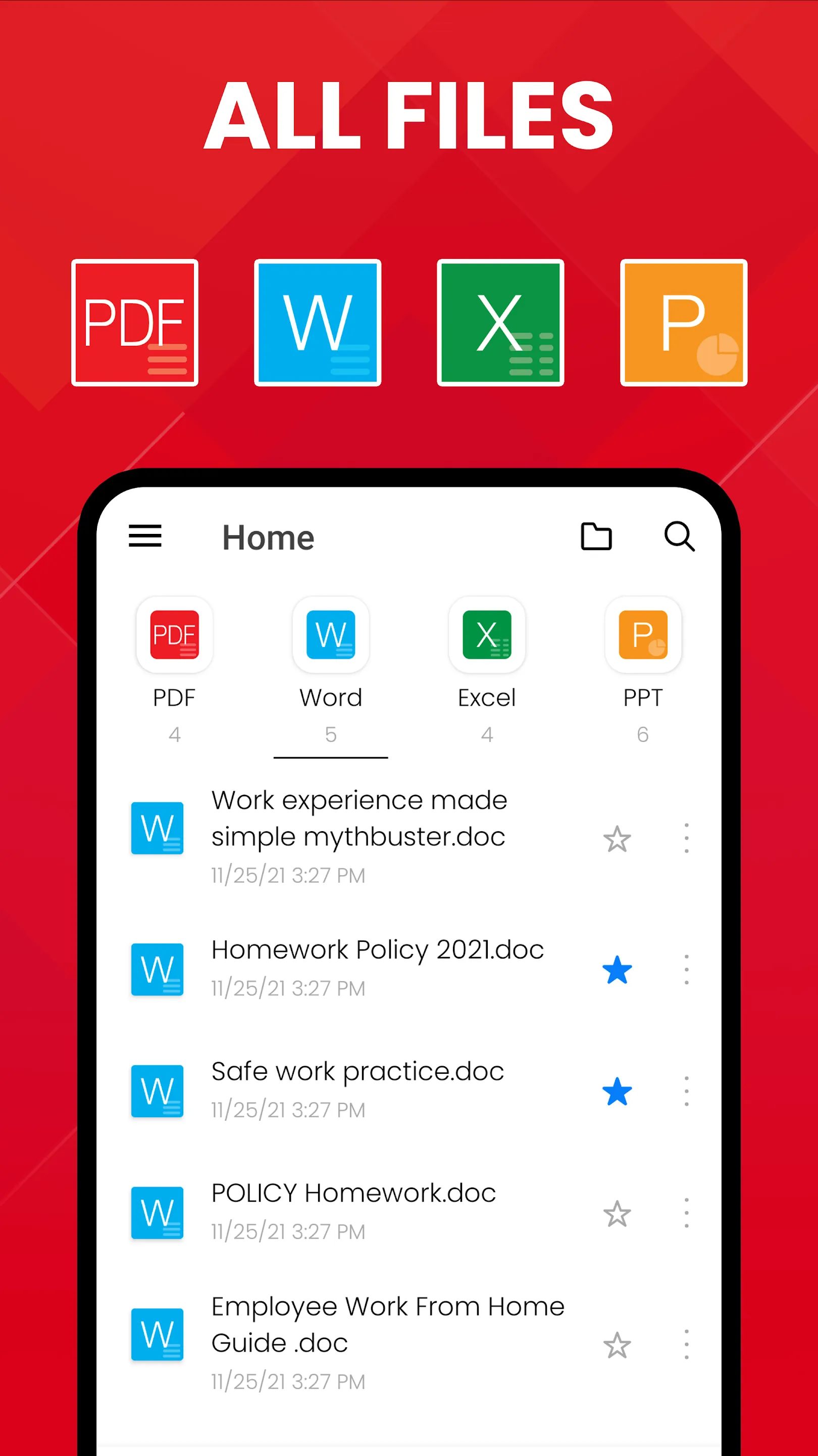 All Document Reader: PDF, Word | Indus Appstore | Screenshot