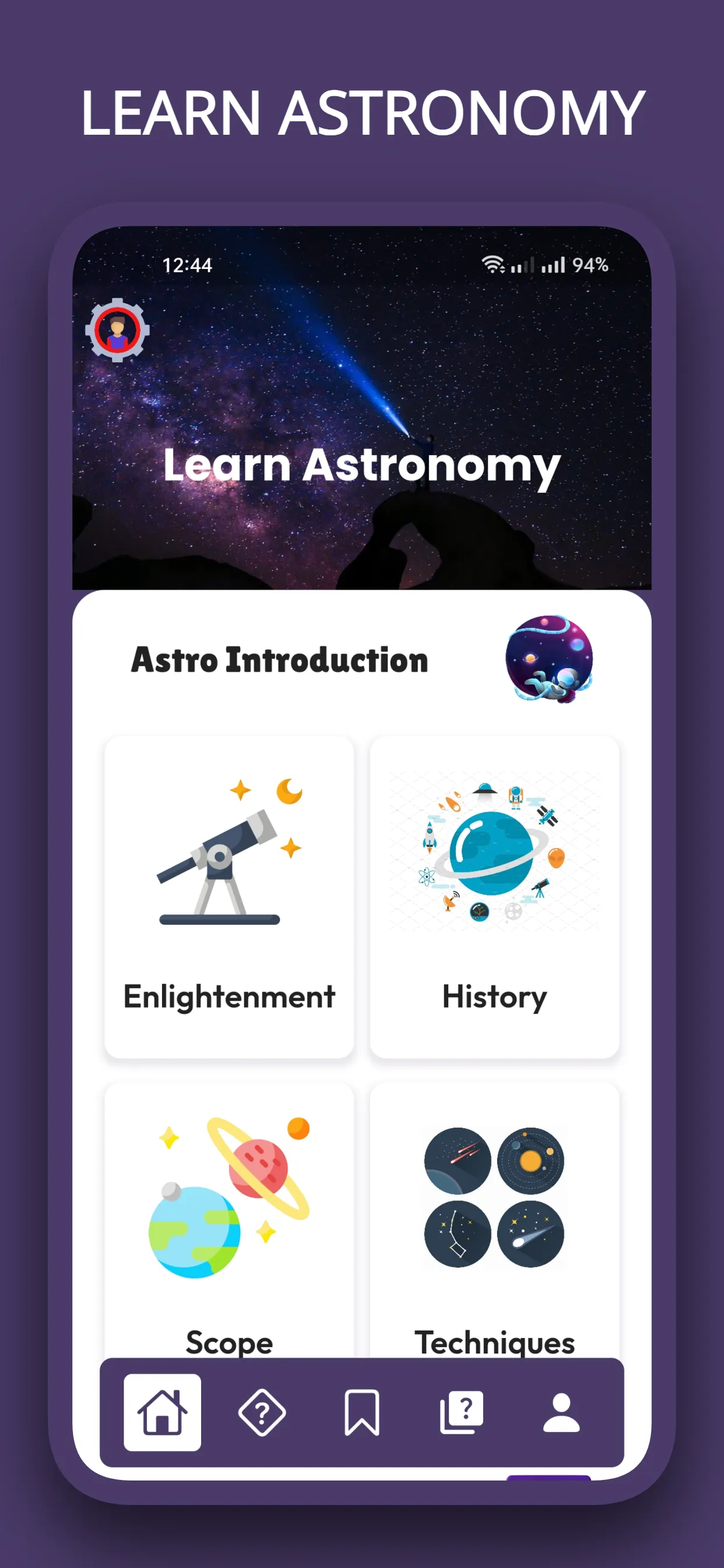 Learn Astronomy: Night Sky | Indus Appstore | Screenshot