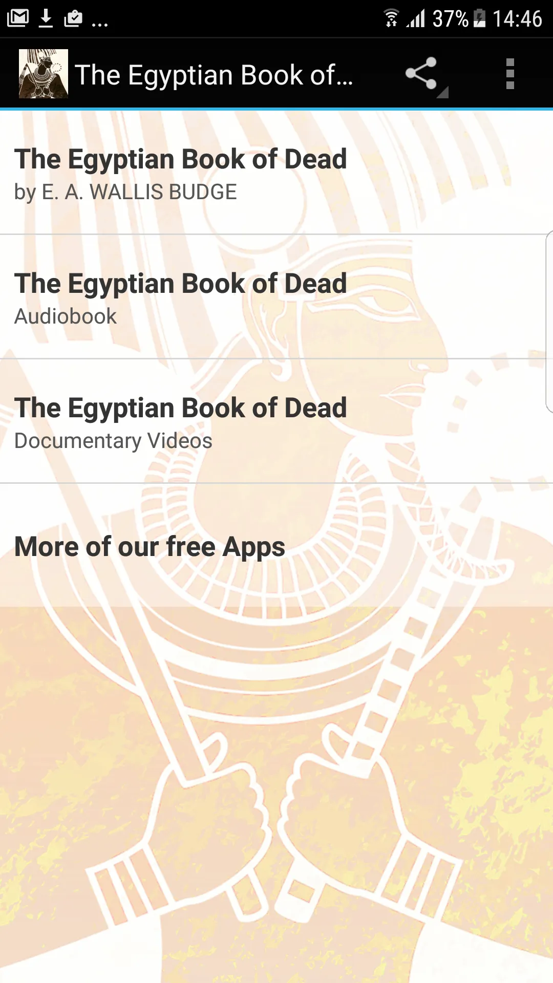 The Egyptian Book of Dead | Indus Appstore | Screenshot