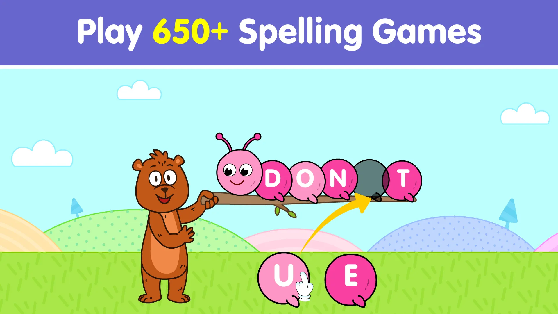 Spelling Games For Kids 2,4,6 | Indus Appstore | Screenshot