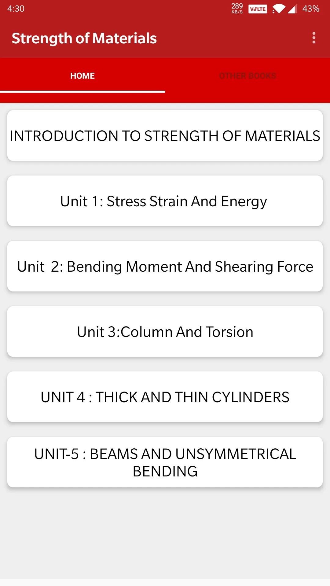 Strength of Materials - SOM | Indus Appstore | Screenshot