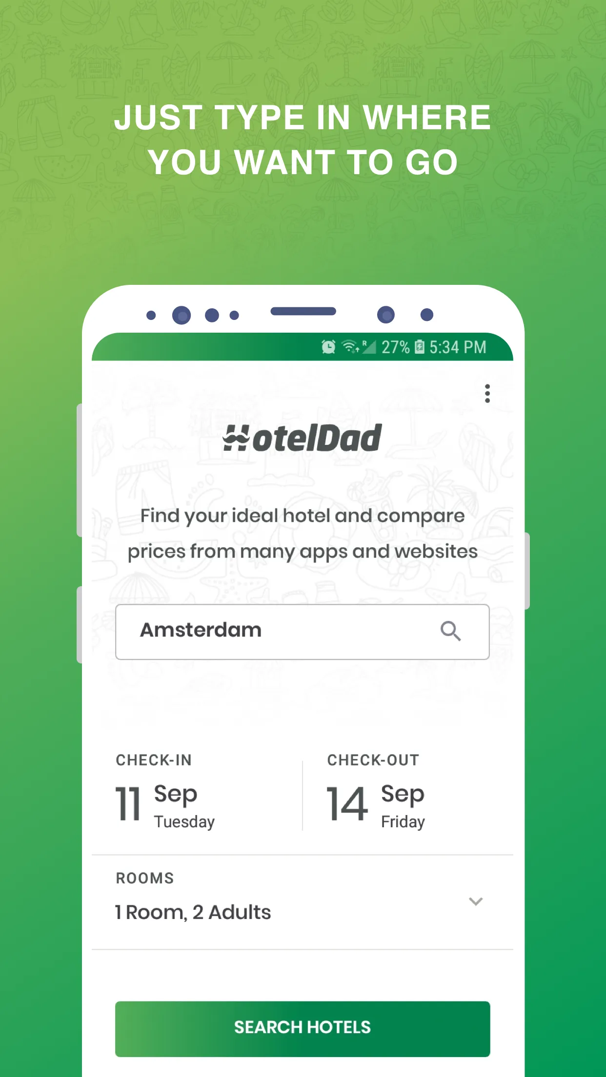 Hotel Booking App - HotelDad | Indus Appstore | Screenshot