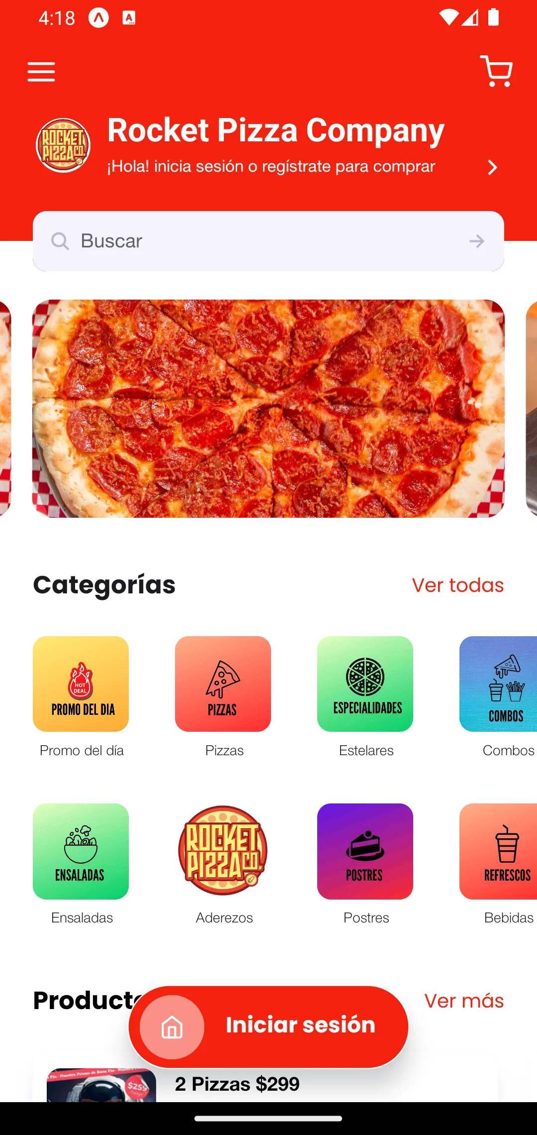 Rocket Pizza | Indus Appstore | Screenshot