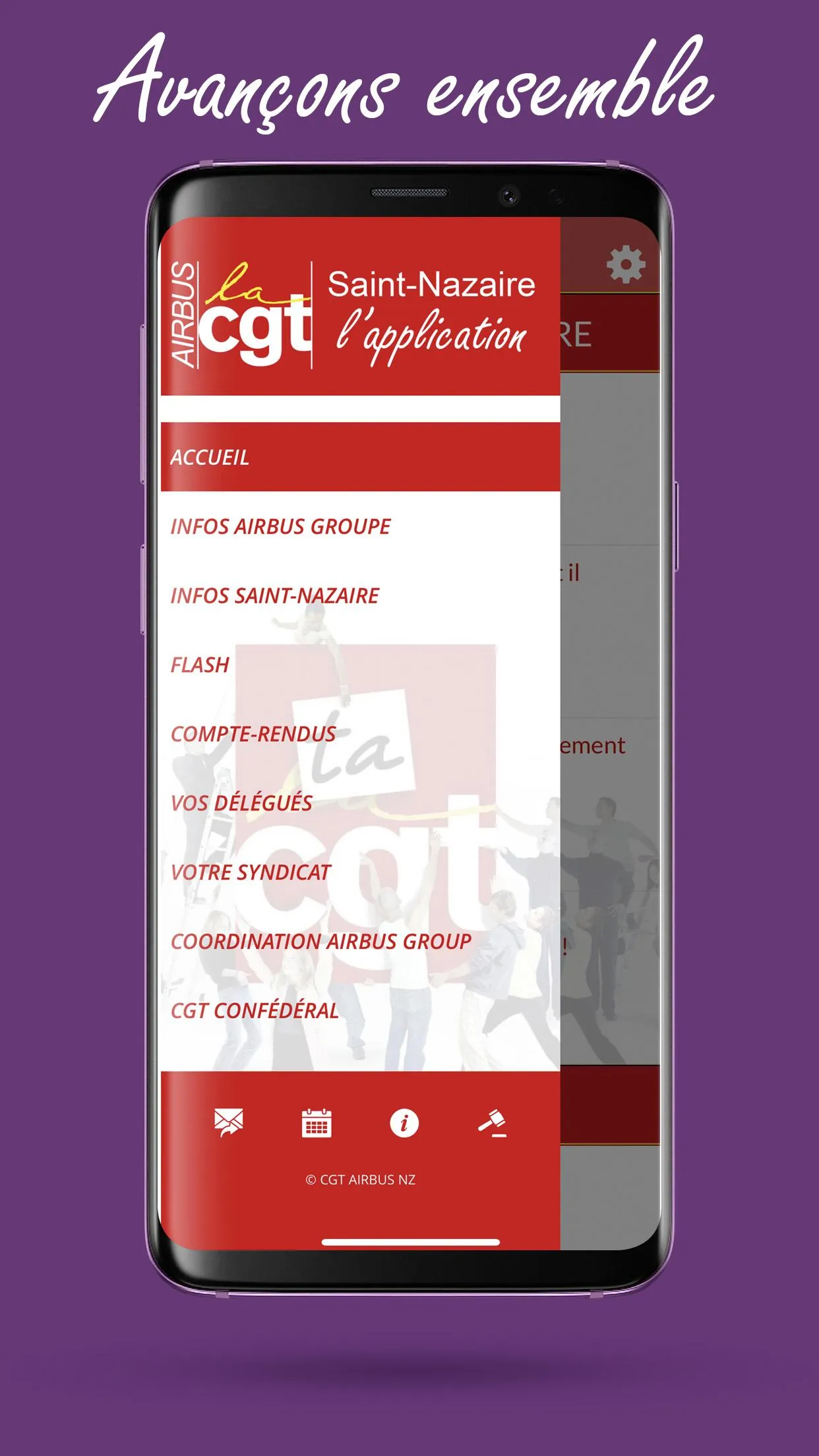 CGT Airbus Saint-Nazaire | Indus Appstore | Screenshot