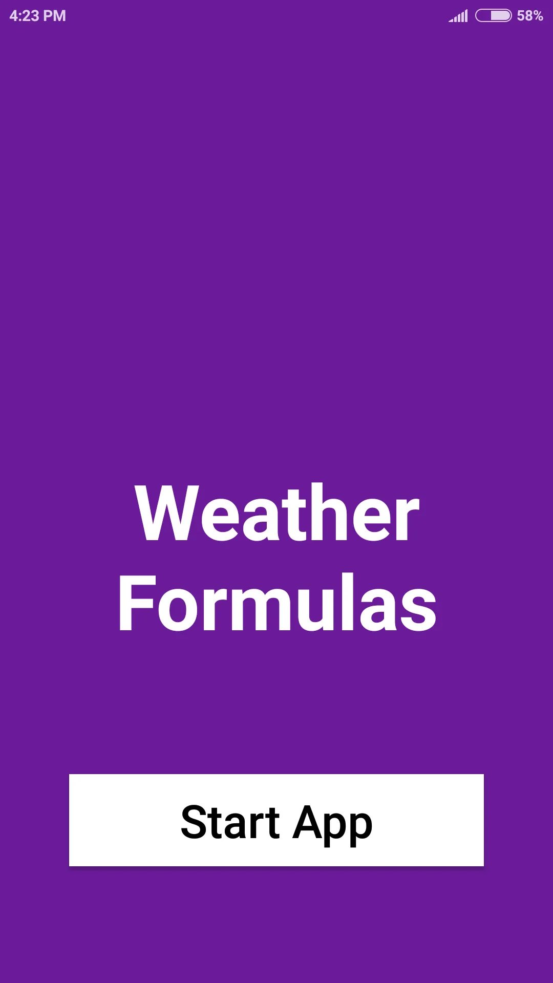 Weather Formulas | Indus Appstore | Screenshot