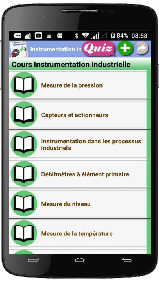 Cours Instrumentation industri | Indus Appstore | Screenshot