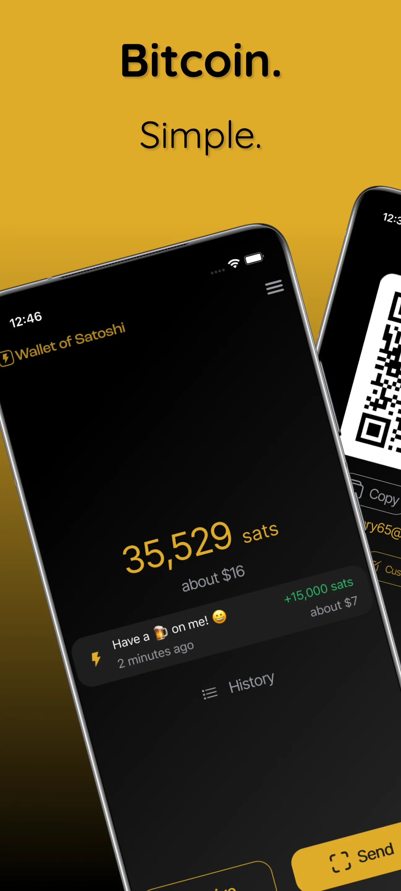 Wallet of Satoshi | Indus Appstore | Screenshot