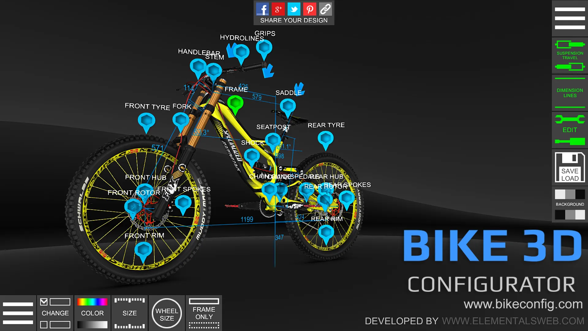 Bike 3D Configurator | Indus Appstore | Screenshot