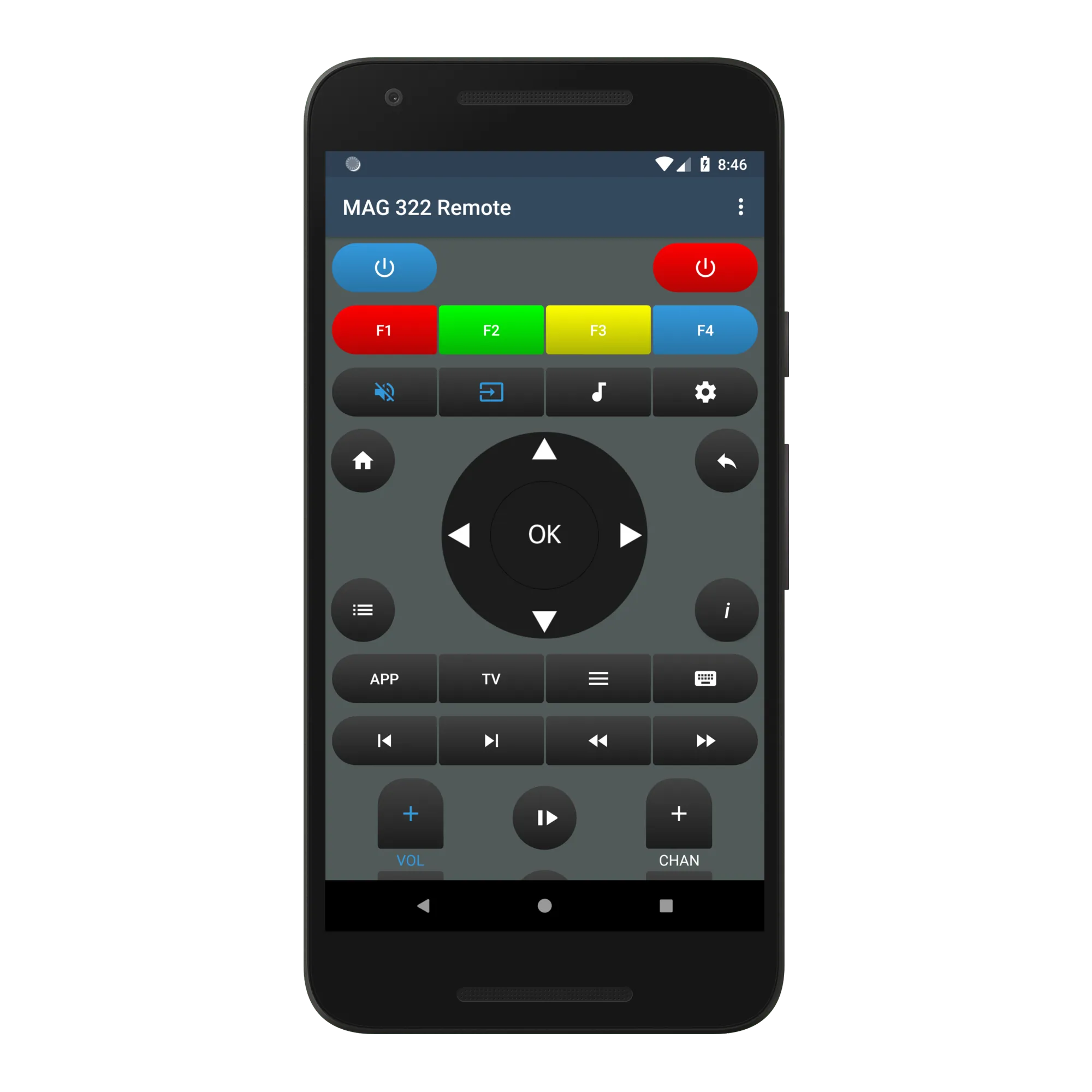 MAG 322 Remote | Indus Appstore | Screenshot