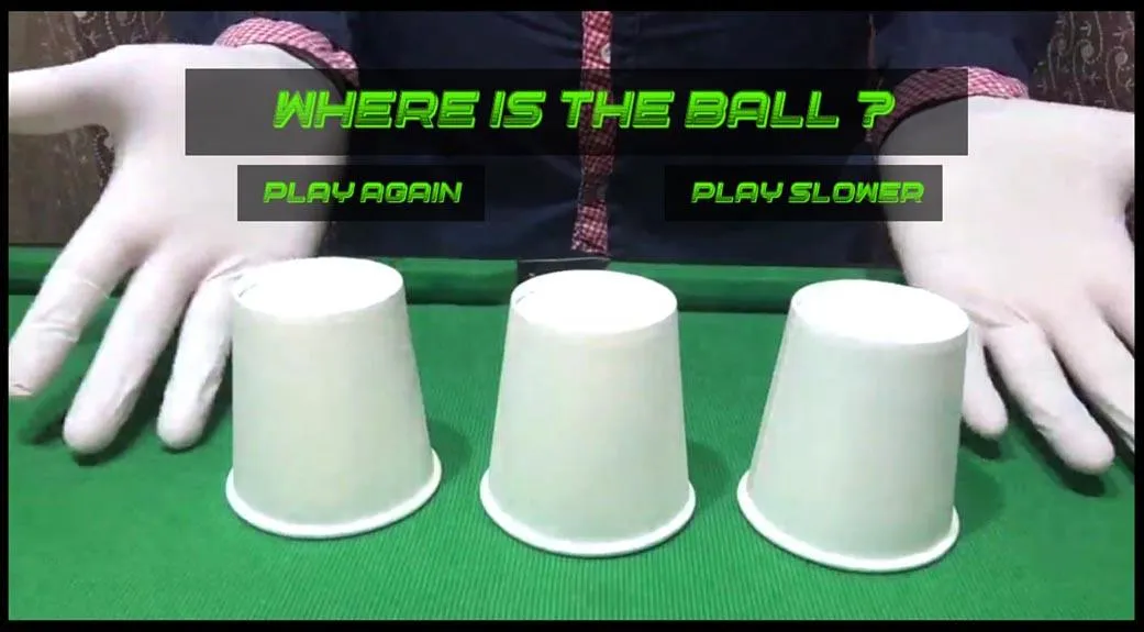 Cups and Ball Game : find the  | Indus Appstore | Screenshot