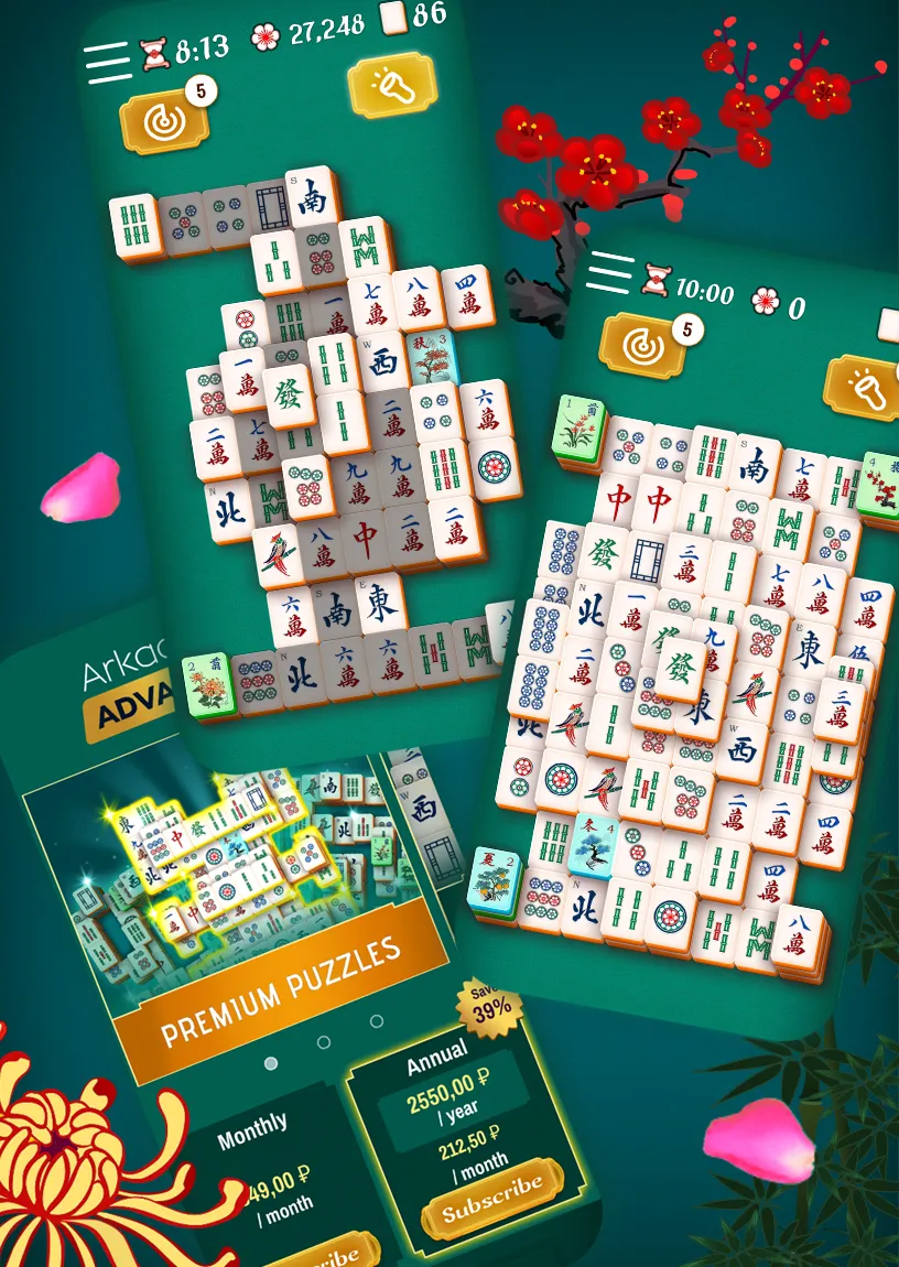 Classic Majong Solitaire Game | Indus Appstore | Screenshot