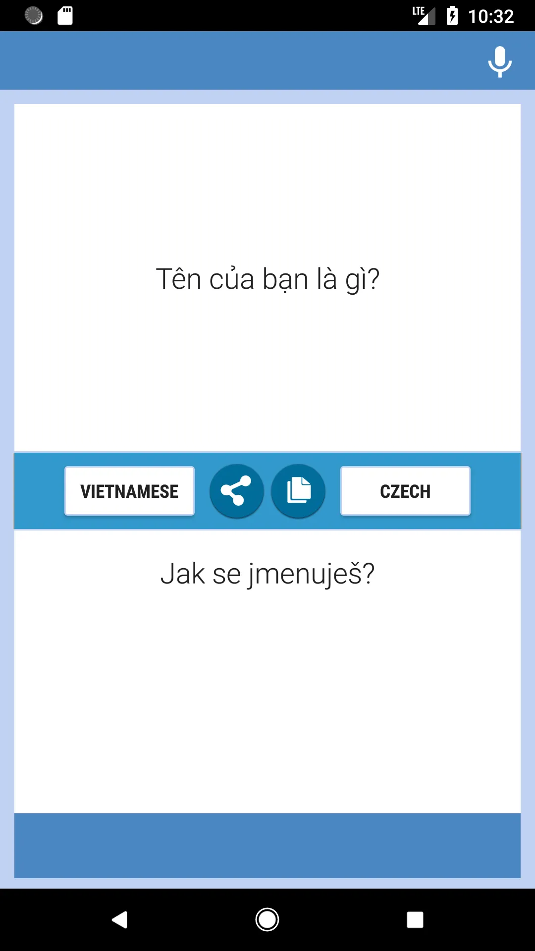 Vietnamese-Czech Translator | Indus Appstore | Screenshot