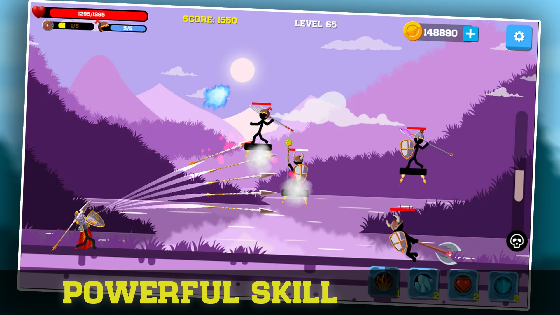 Stickman Archer: Spear Warrior | Indus Appstore | Screenshot