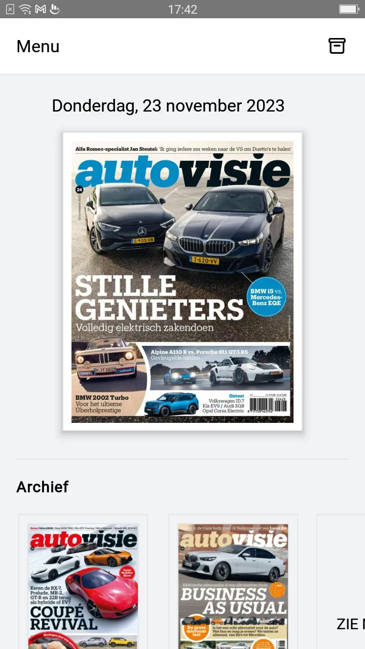 Autovisie Magazine | Indus Appstore | Screenshot