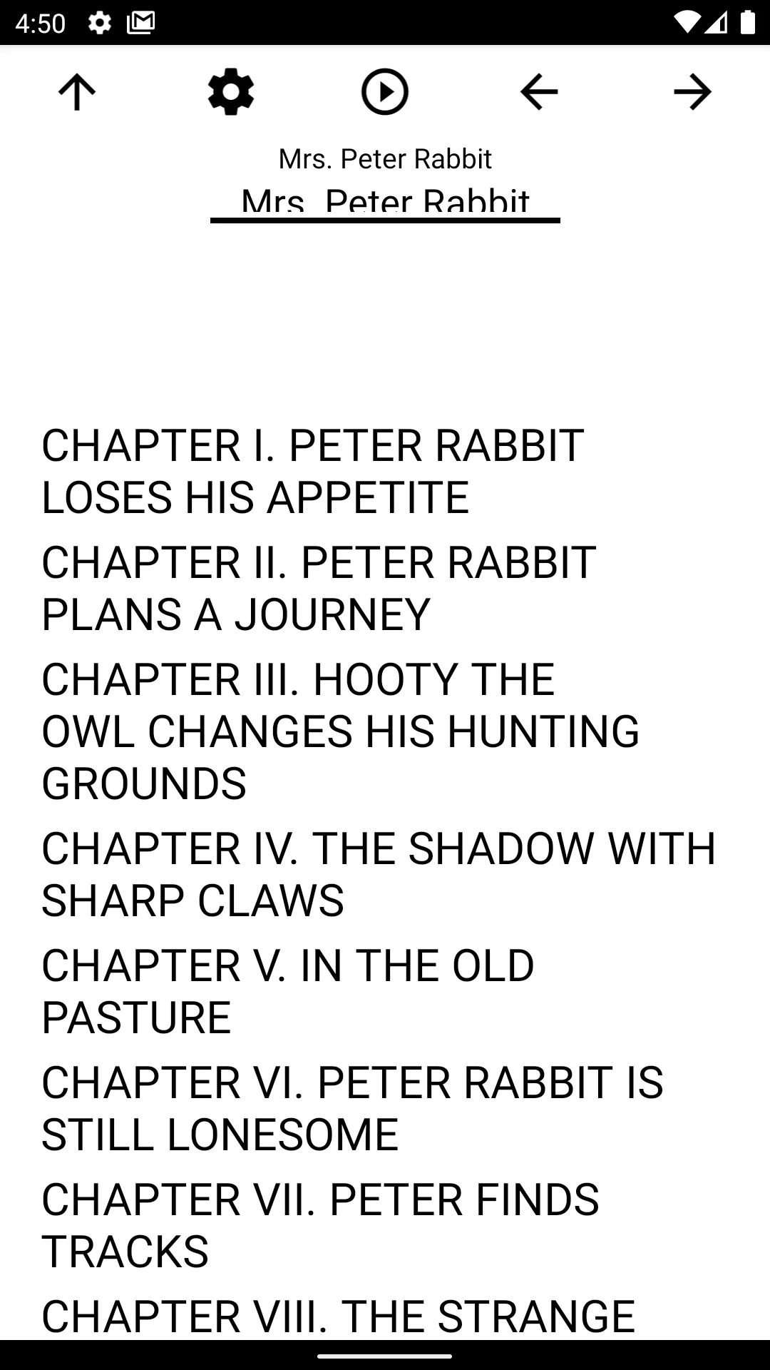 Book, Mrs. Peter Rabbit | Indus Appstore | Screenshot