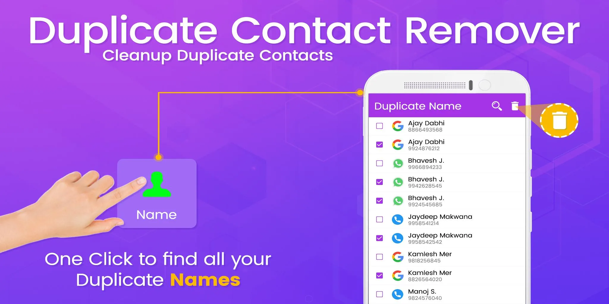 Remove Duplicate Contacts - Co | Indus Appstore | Screenshot