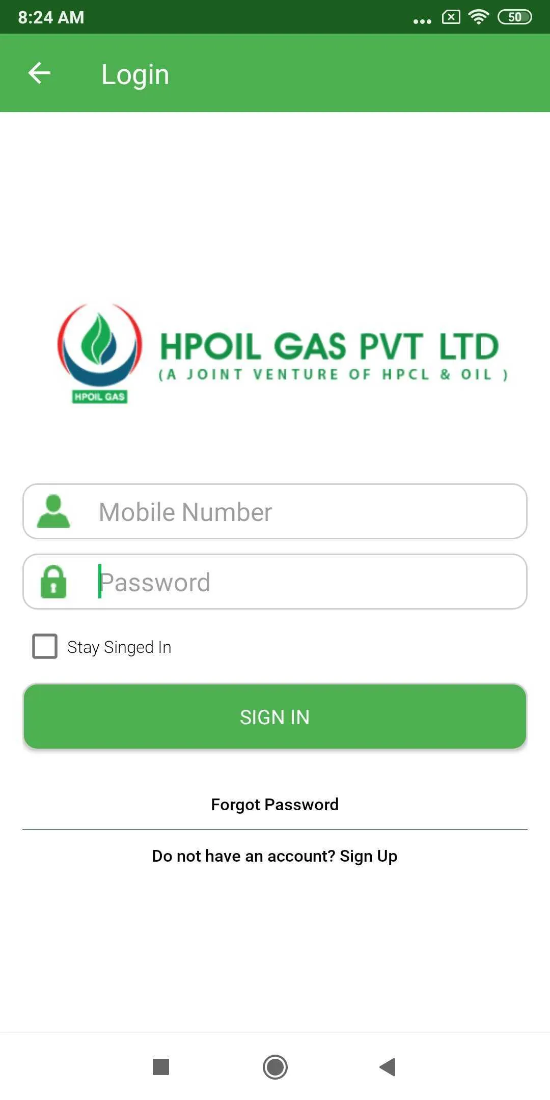 My HPOIL GAS App | Indus Appstore | Screenshot