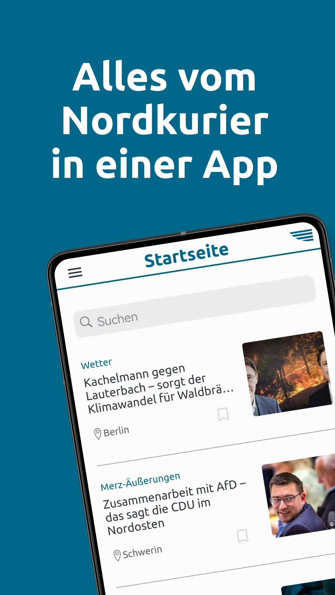 Nordkurier | Indus Appstore | Screenshot