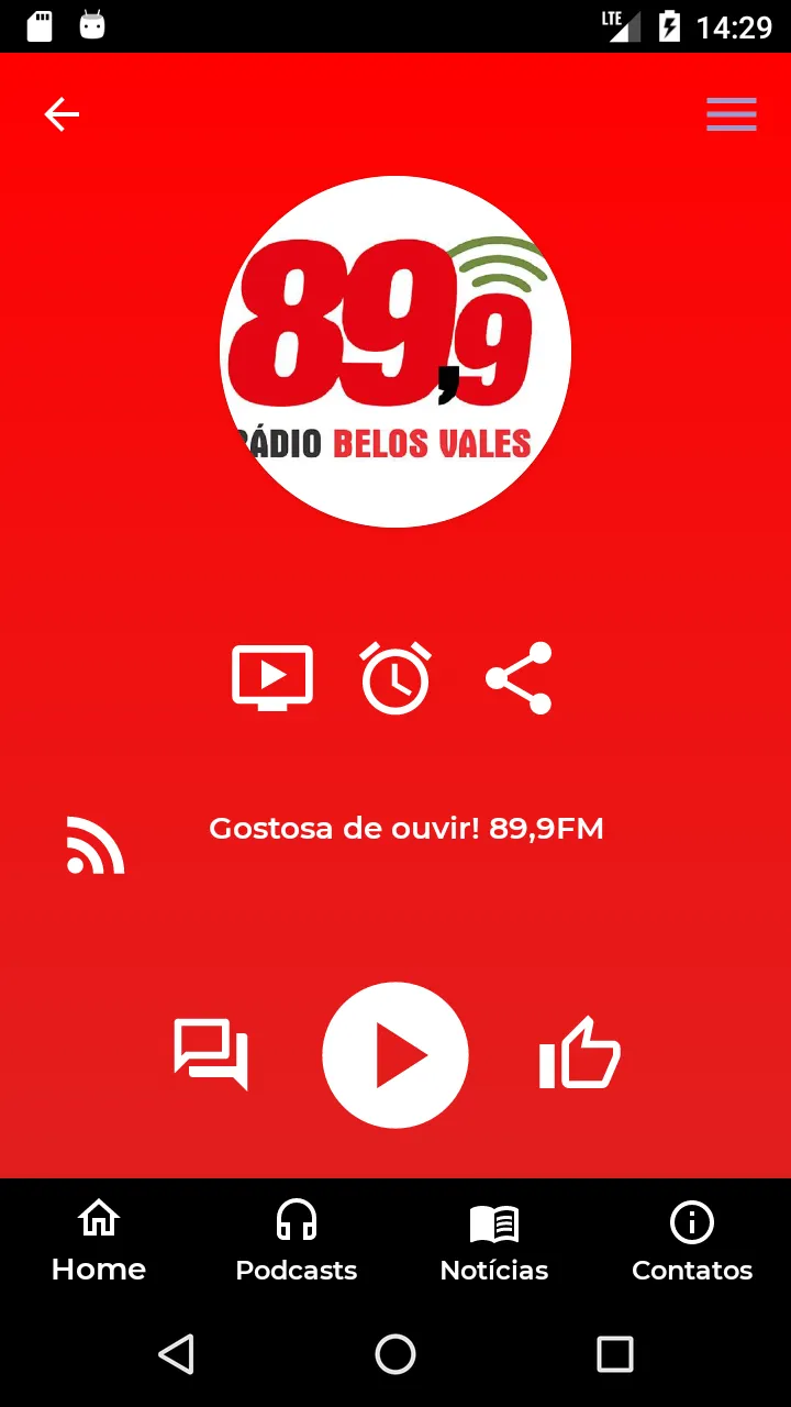 Rádio Belos Vales 89,9 FM | Indus Appstore | Screenshot