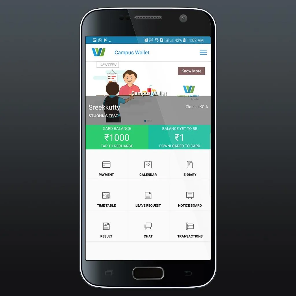 Campus Wallet | Indus Appstore | Screenshot