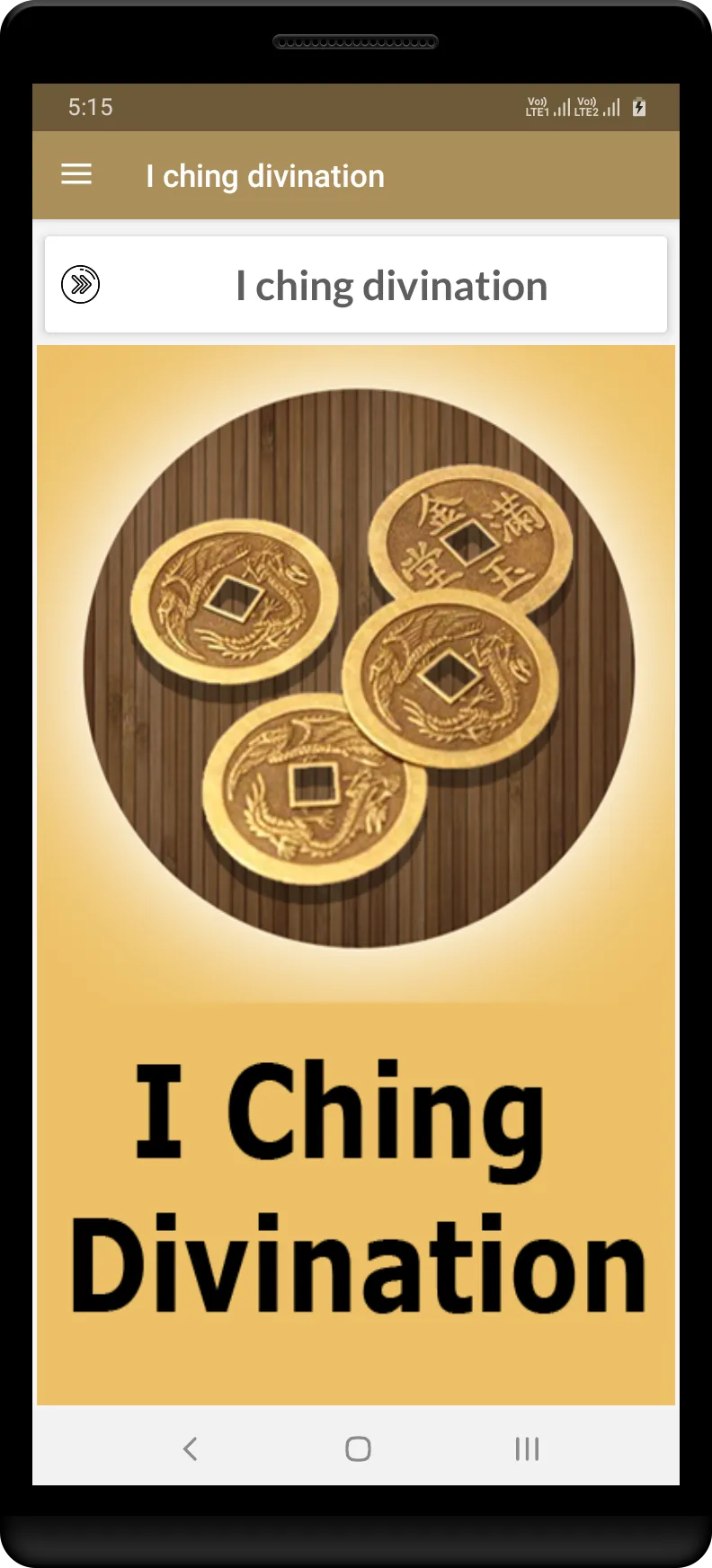 I ching divination | Indus Appstore | Screenshot