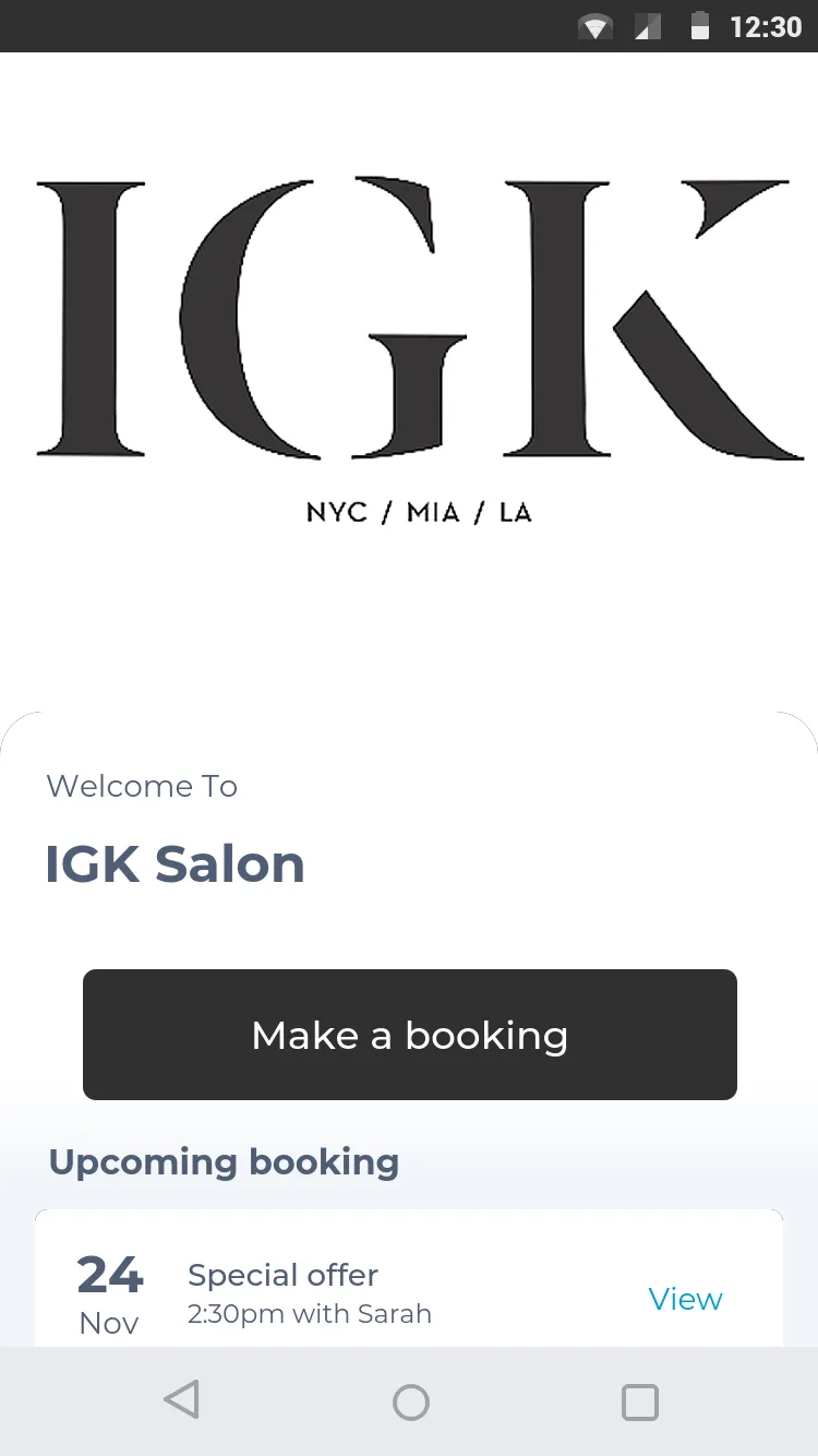 IGK Salon | Indus Appstore | Screenshot