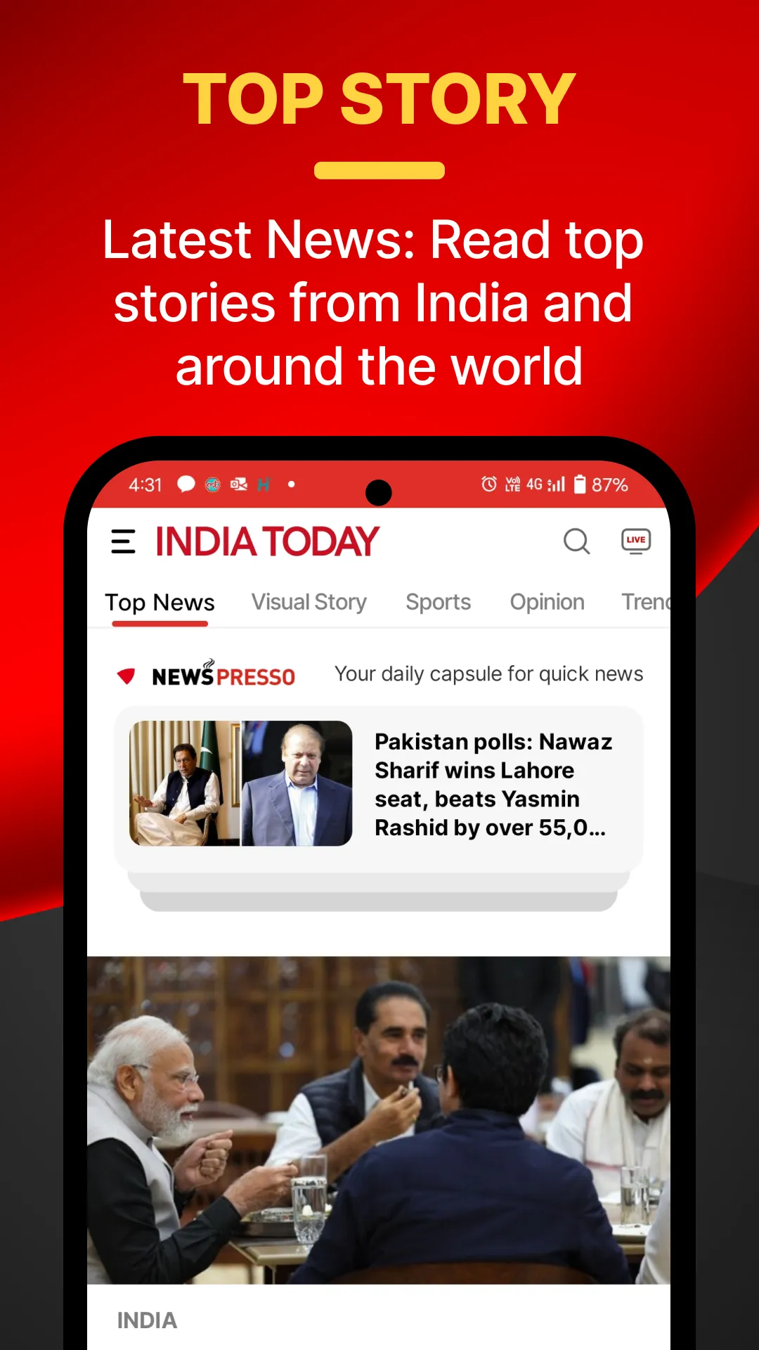 India Today - English News | Indus Appstore | Screenshot