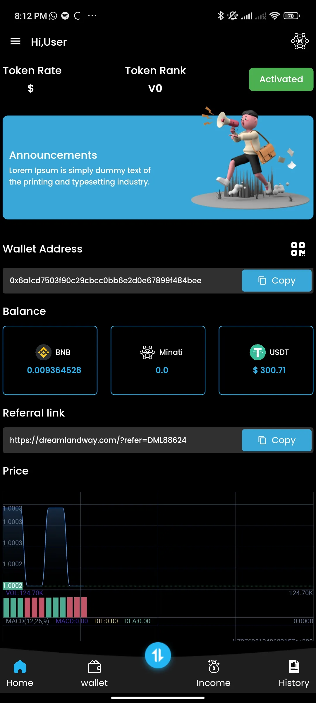 Freedom Wallet | Indus Appstore | Screenshot