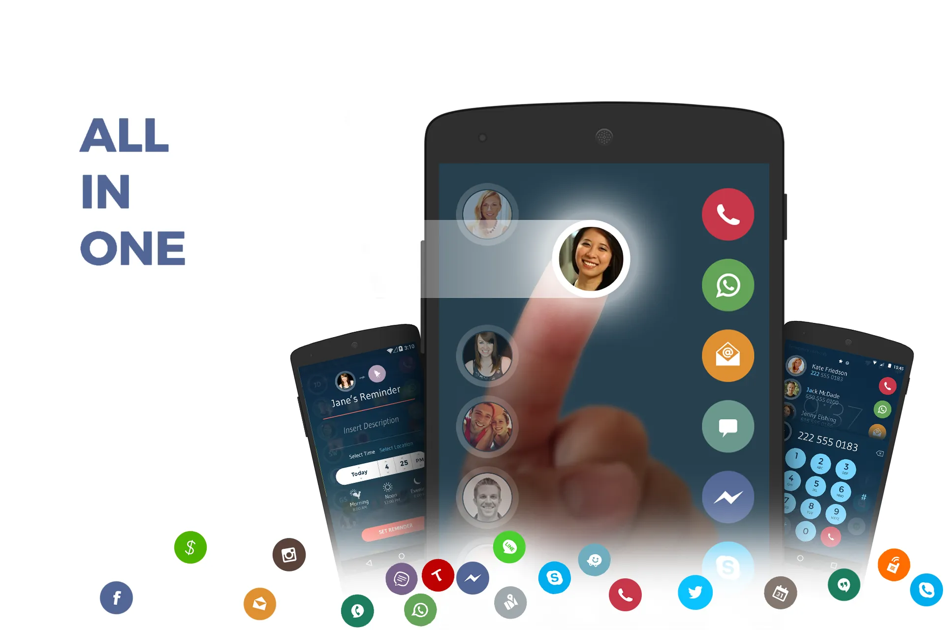 Phone Dialer & Contacts: drupe | Indus Appstore | Screenshot