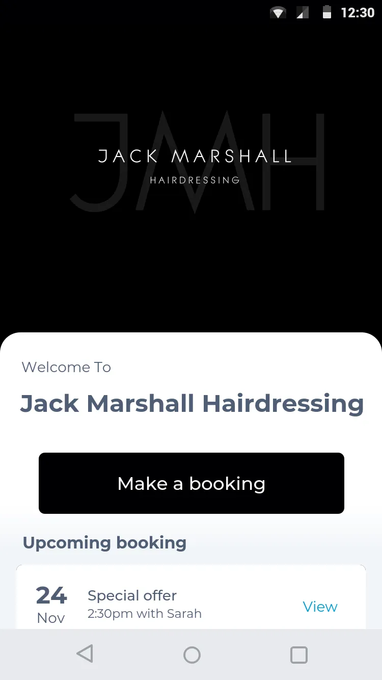 Jack Marshall Hairdressing | Indus Appstore | Screenshot