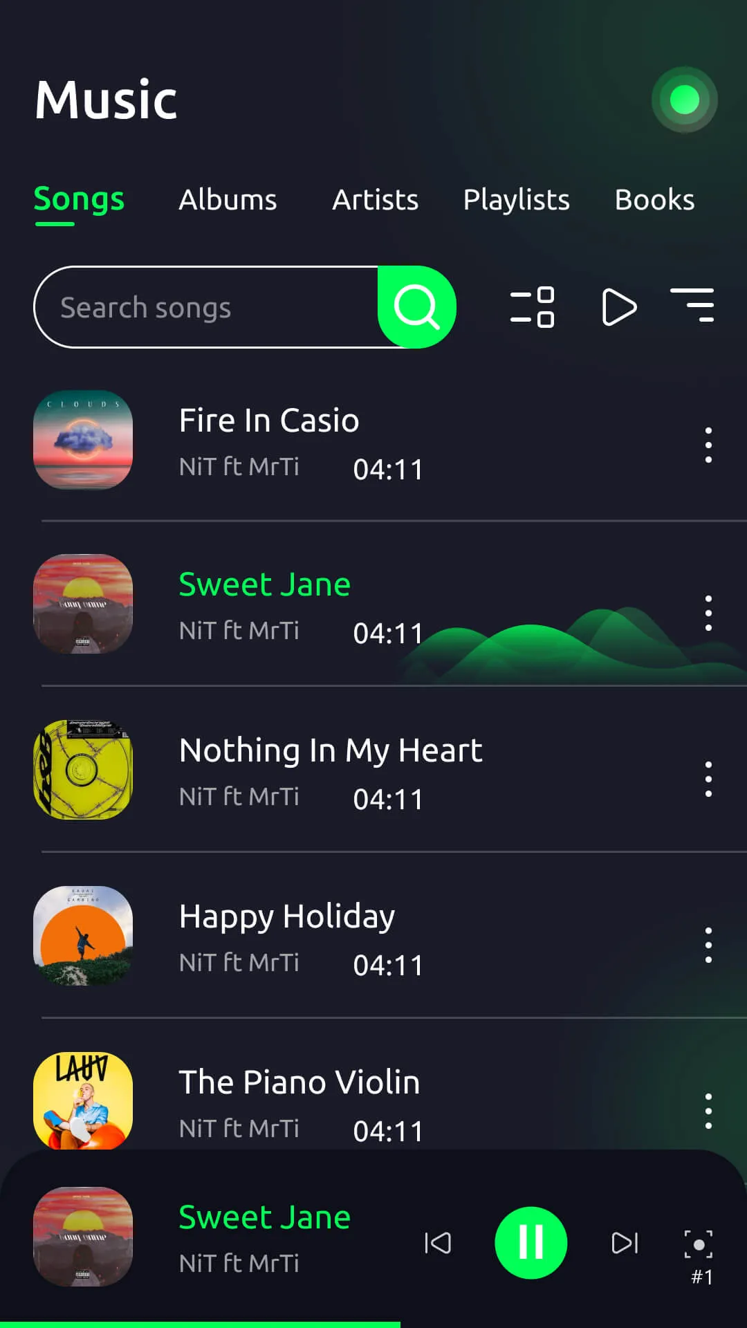 Music player | Indus Appstore | Screenshot