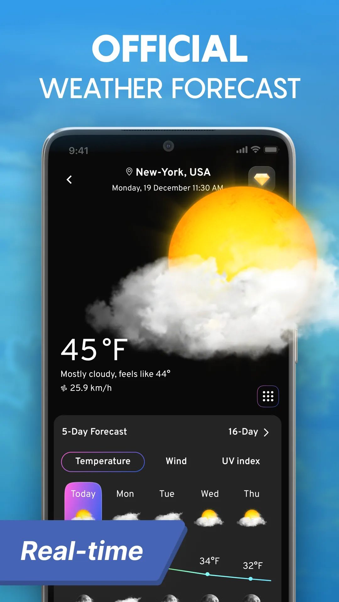 Weather Radar - Live Forecast | Indus Appstore | Screenshot