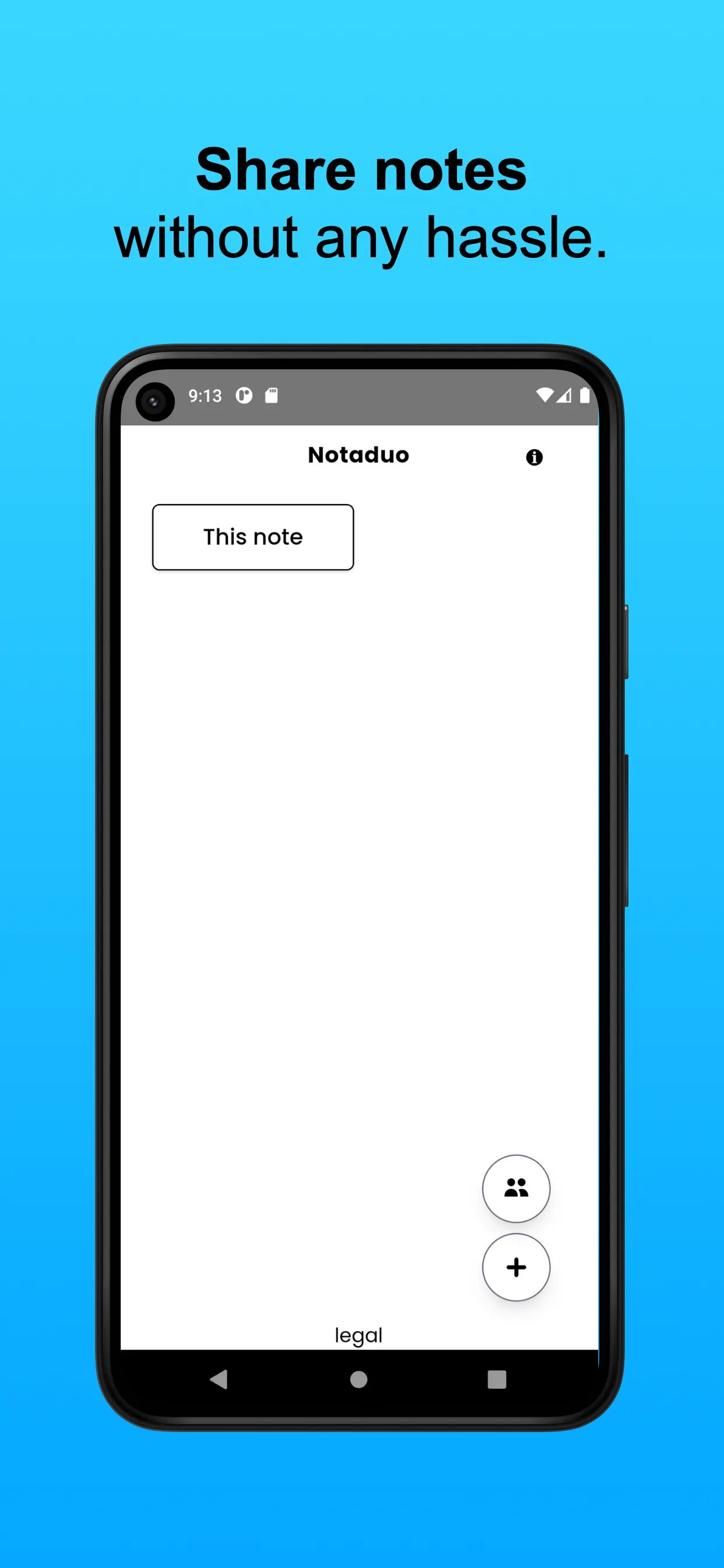 notaduo | Indus Appstore | Screenshot